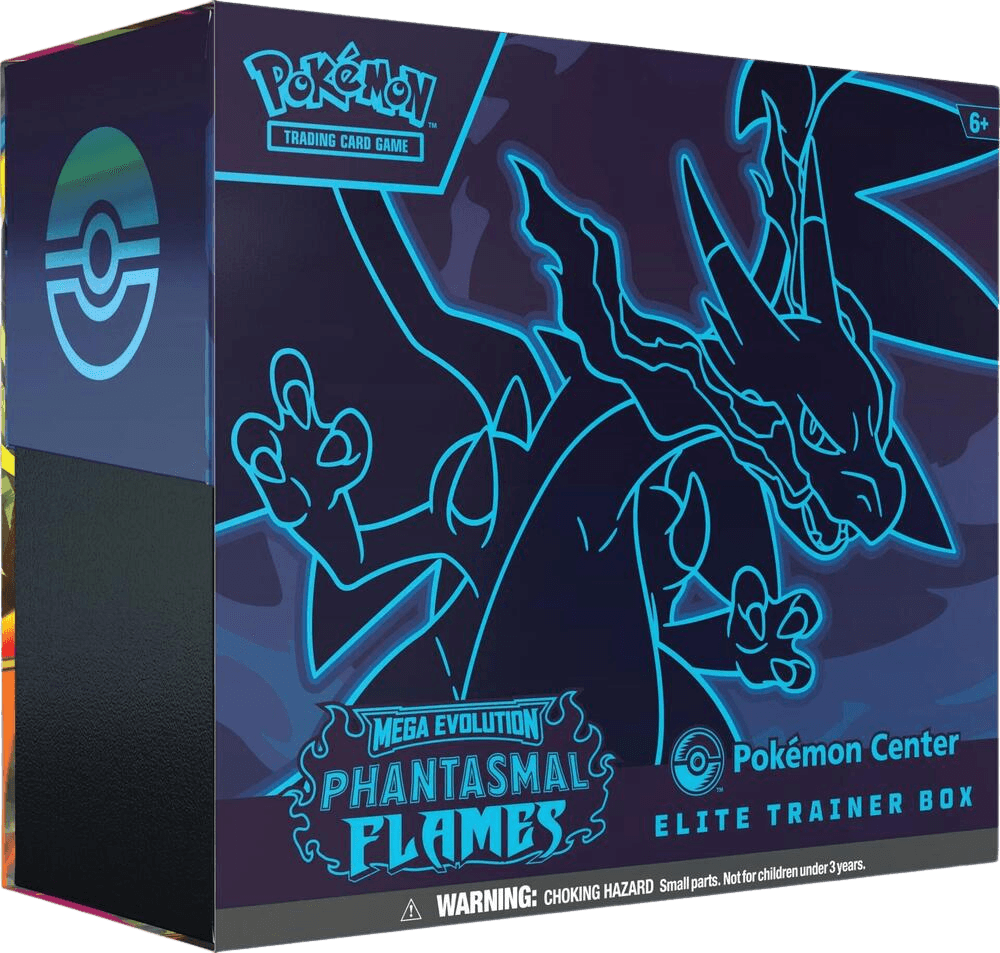 Phantasmal Flames Pokemon Center Elite Trainer Box (Exclusive) - ME02: Phantasmal Flames