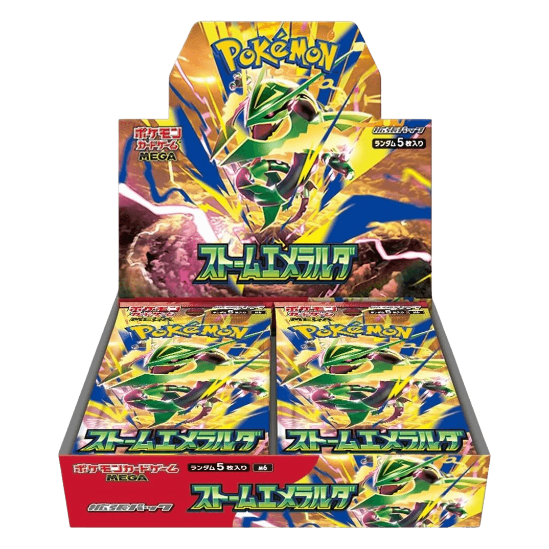Storm Emeralda Booster Box - M6: Storm Emeralda (Japanese)