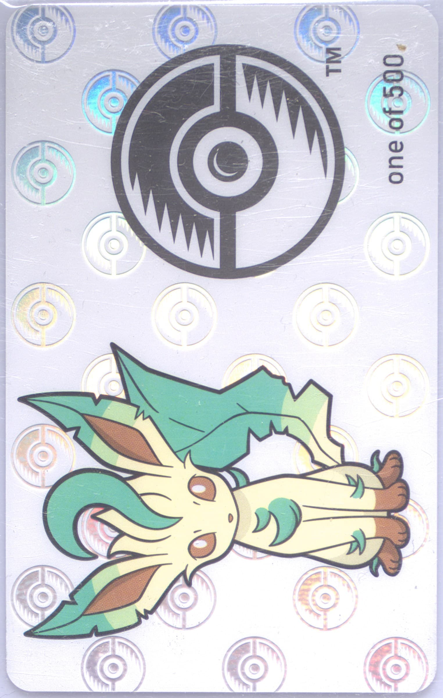 Leafeon 2022 Pokemon Center X Bear Walker Collection Cards