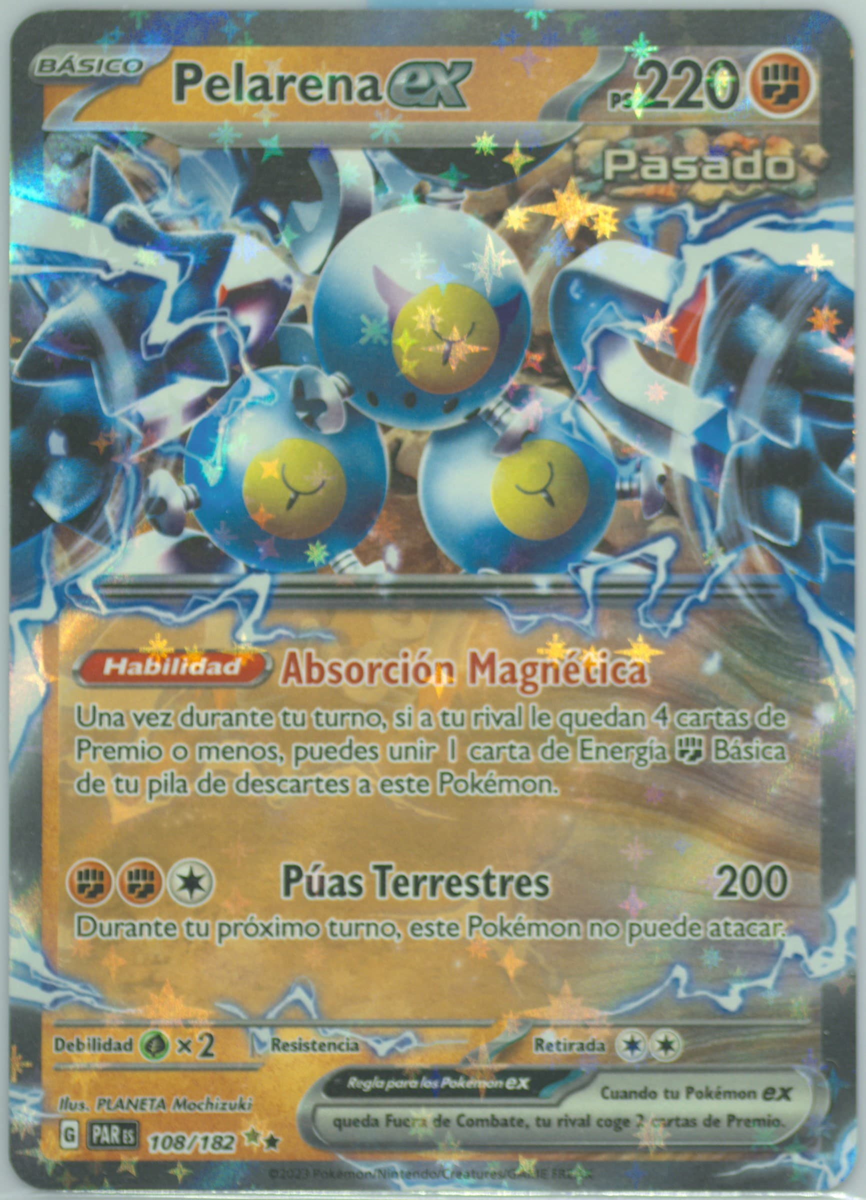 Sandy Shocks EX (108) 2023 Pokemon Spanish Par ES-Paradox Rift