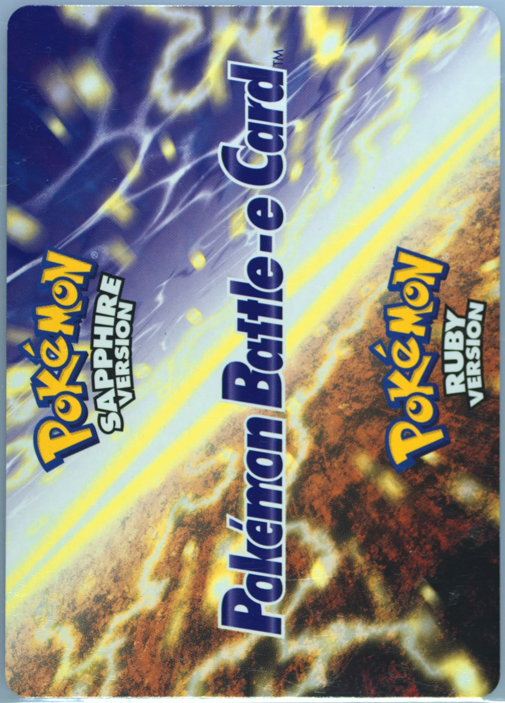 Gentleman Nils (B001) 2003 Nintendo Pokemon Battle-E Promos