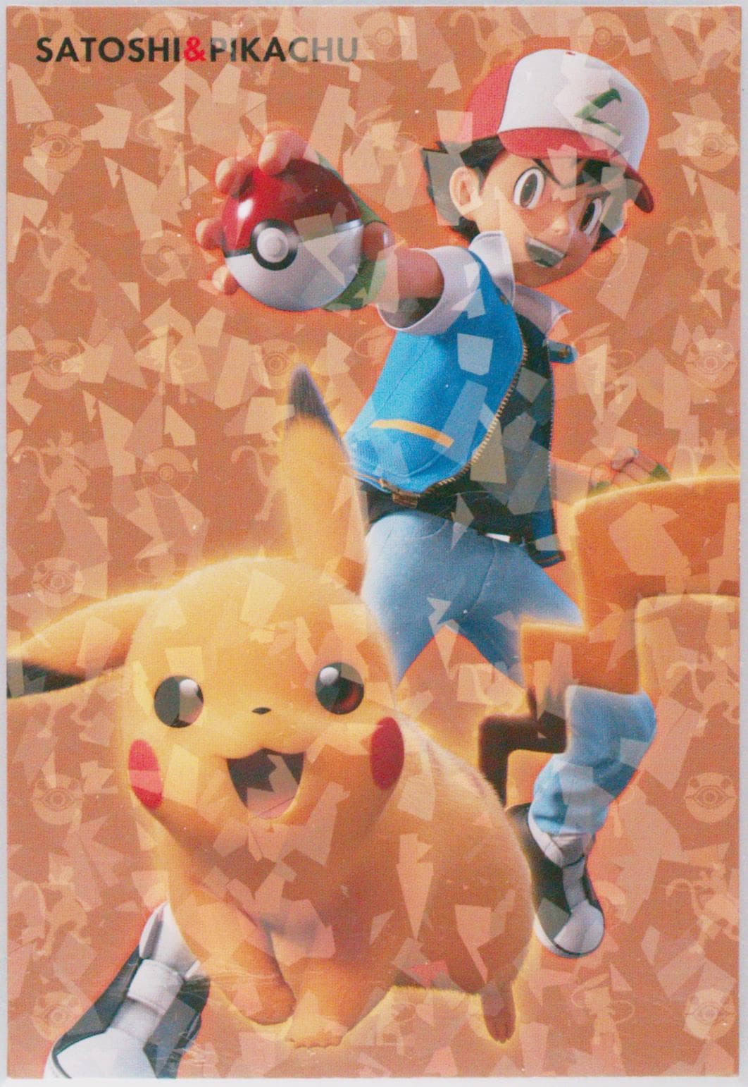 Ash & Pikachu 2019 Ensky Pokemon Mewtwo Strikes Back Evolution Movie Bromide