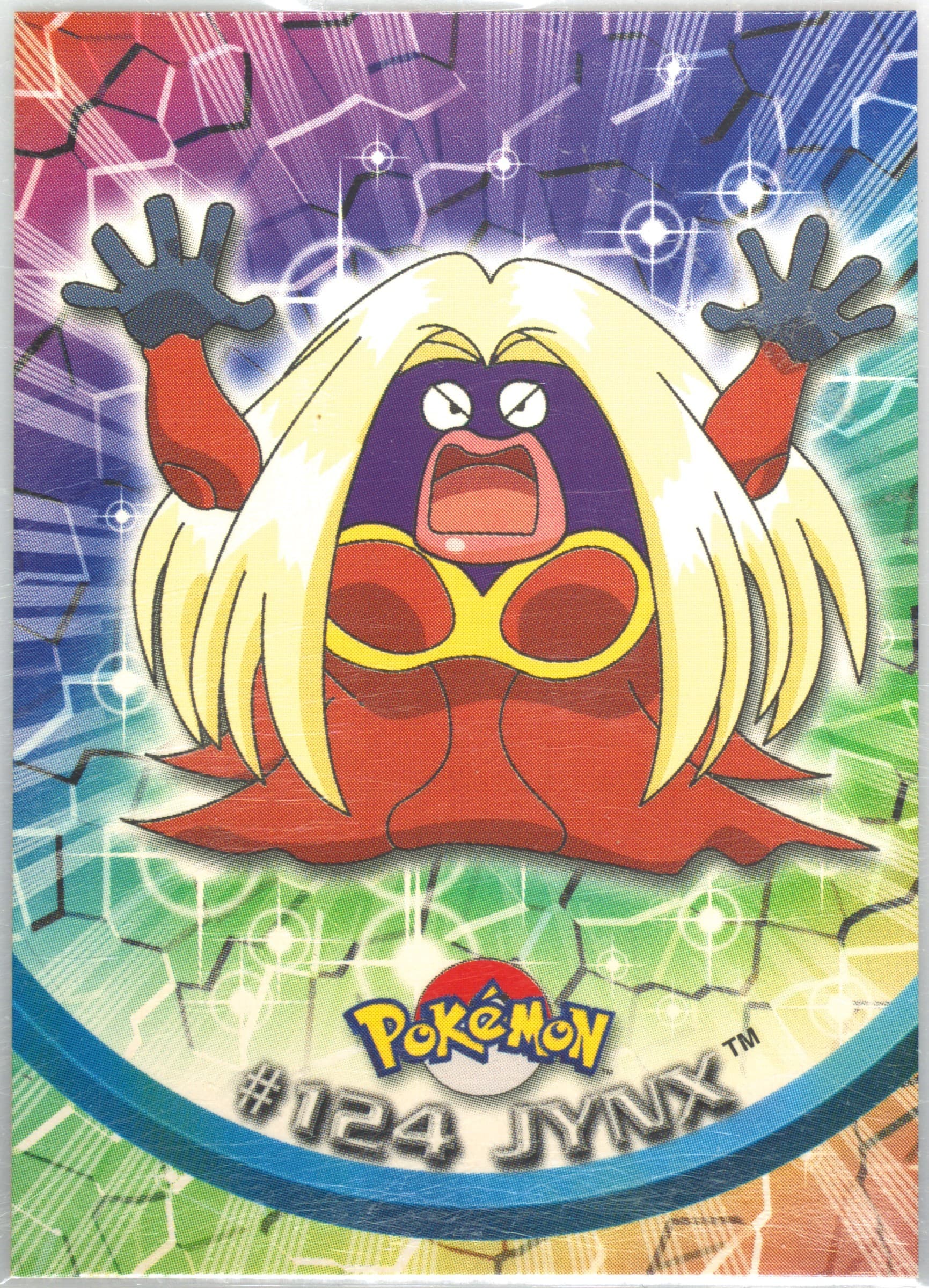 Jynx Italian (124) 2000 Topps Pokemon TV Animation Series 3