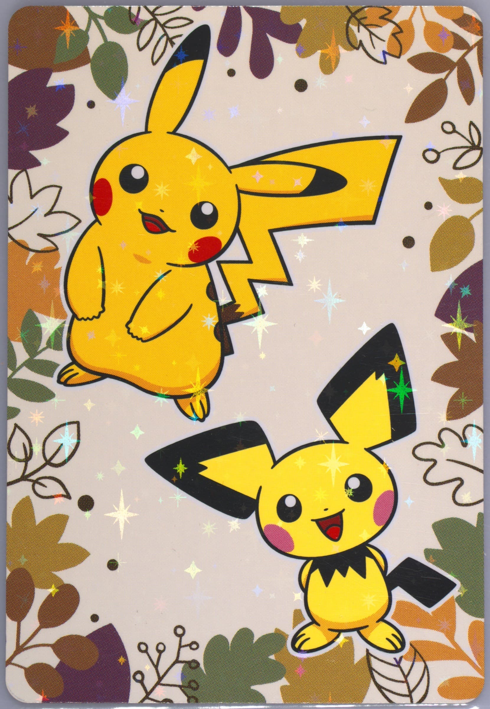 Pichu/Pikachu Version 2 2023 Pokemon X Pronto Thank You Card