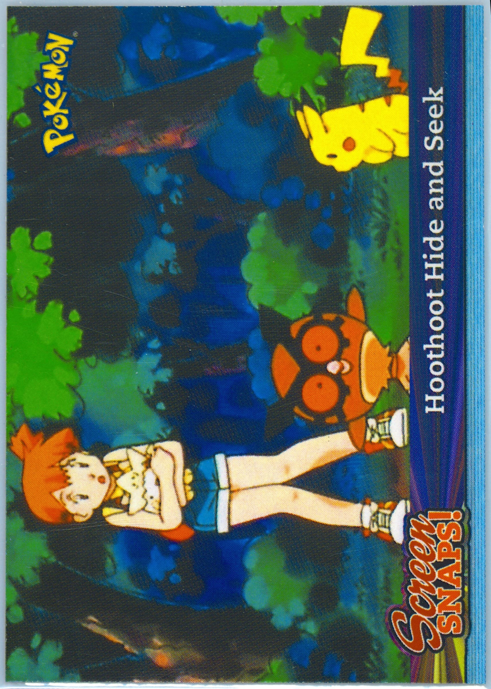Hoothoot Hide and Seek (10) 2001 Topps Pokemon Johto Series 1 Screen Snaps!