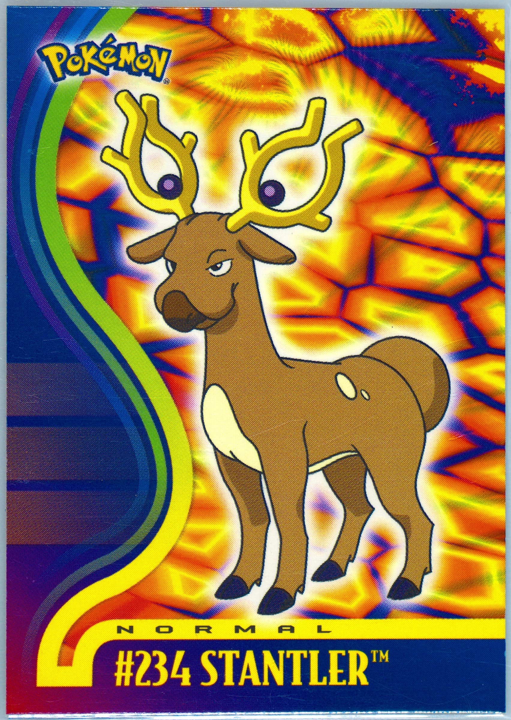 Stantler (234) 2001 Topps Pokemon Johto Series 3