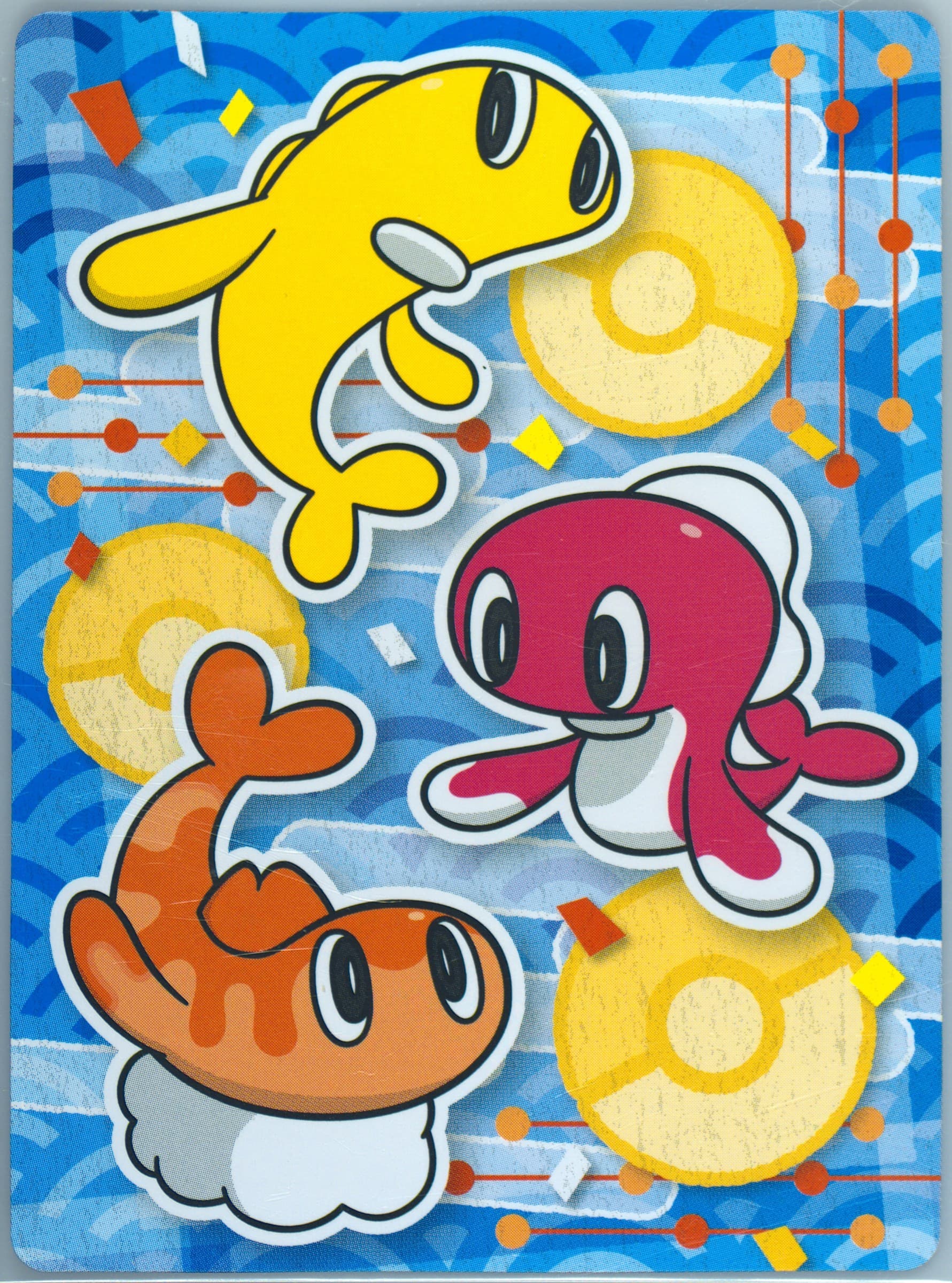 Tatsugiri Seasonal Mini Sheet-2nd Period 2023 Pokemon Center Twinkle Winter Vacation Campaign