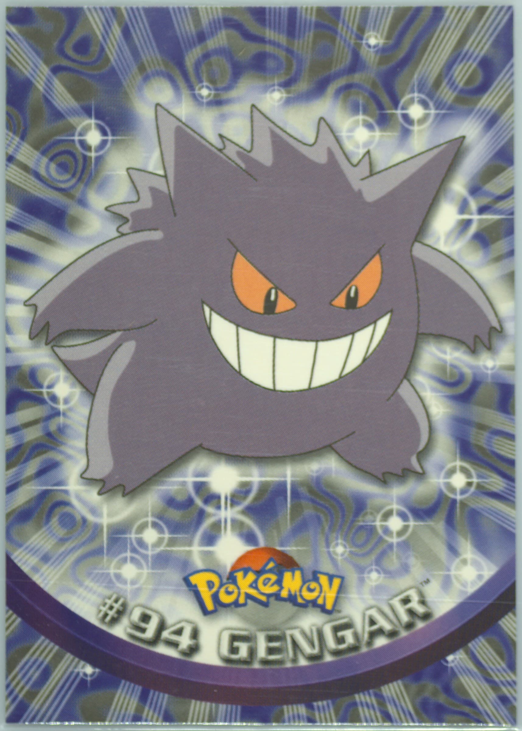 Gengar Italian (94) 2000 Topps Pokemon TV Animation Series 2