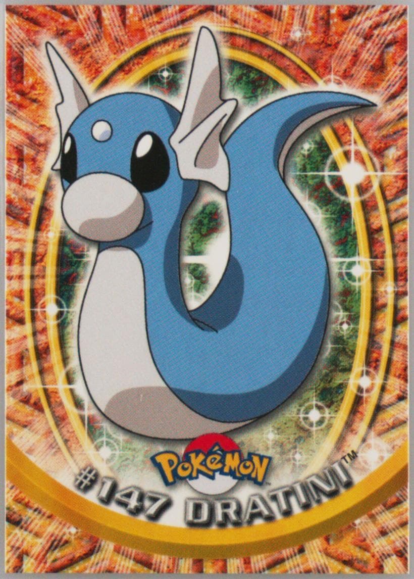 Dratini Italian (147) 2000 Topps Pokemon TV Animation Series 3