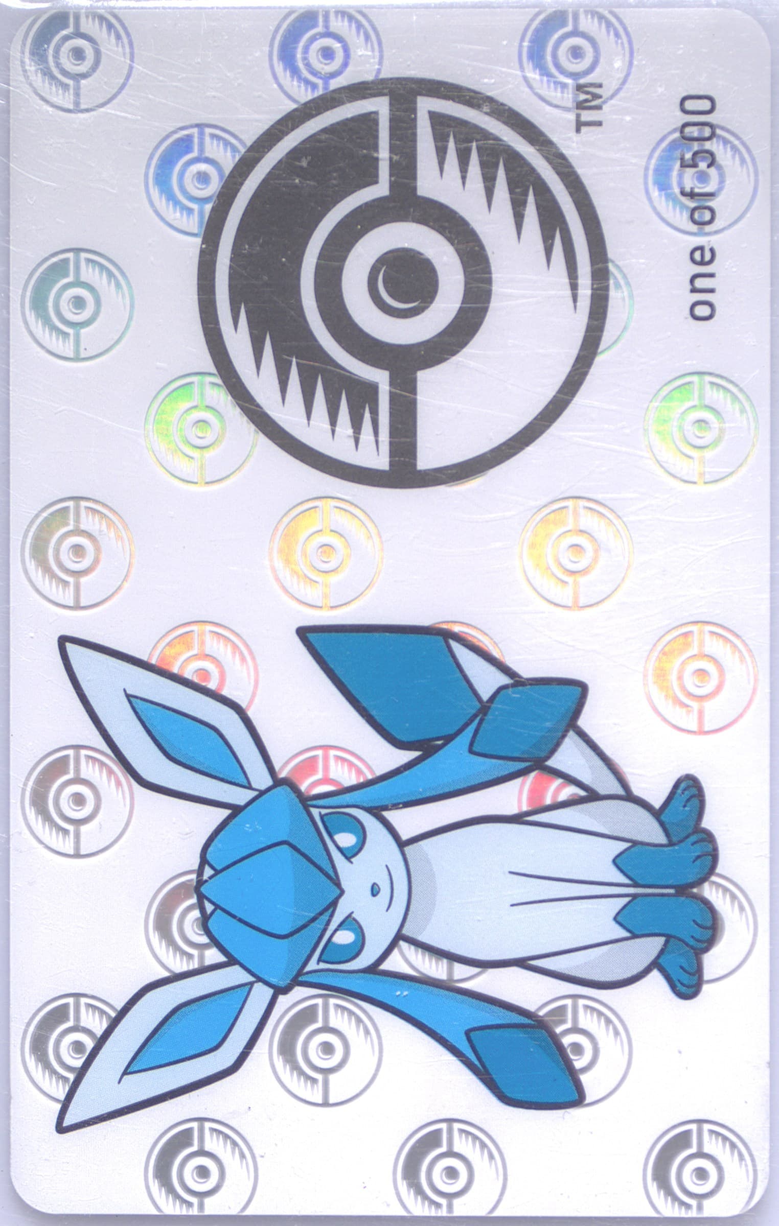 Glaceon 2022 Pokemon Center X Bear Walker Collection Cards
