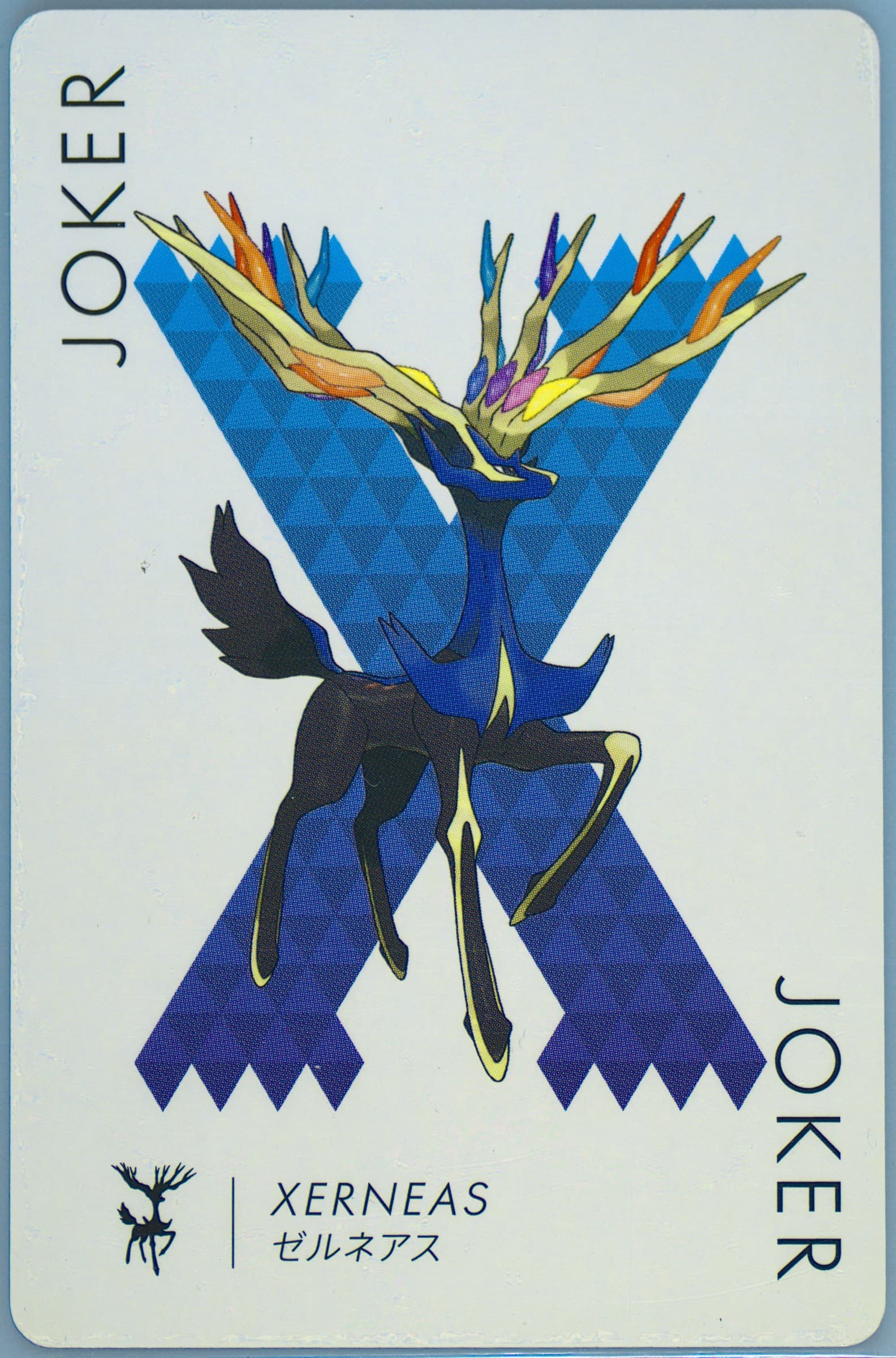 Xerneas Joker 2013 Pokemon Y Version Playing Cards