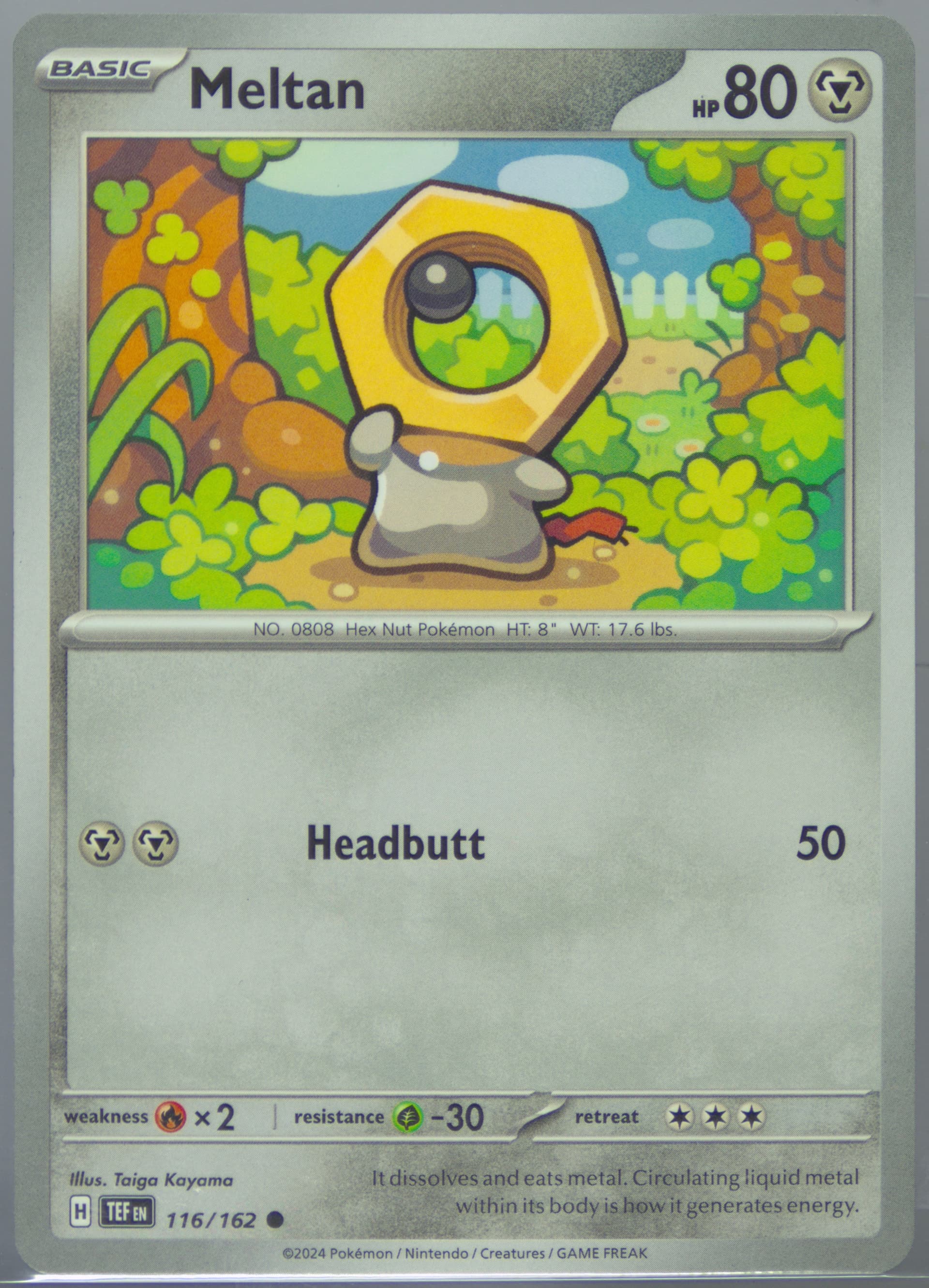 Meltan (116) 2024 Pokemon Tef EN-Temporal Forces