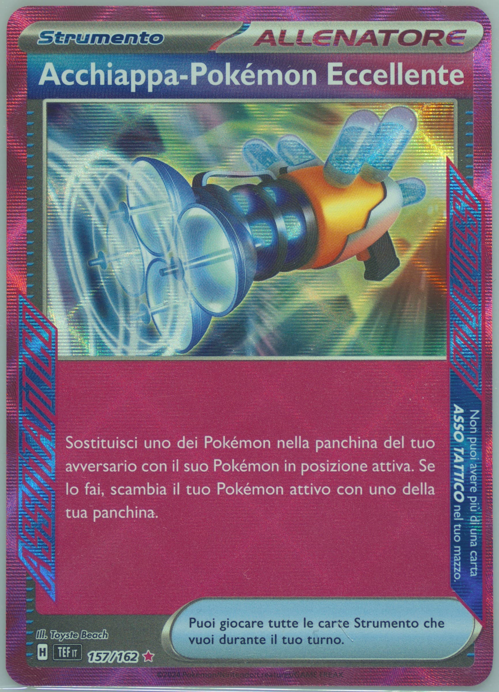 Prime Catcher (157) 2024 Pokemon Italian Tef It-Temporal Forces