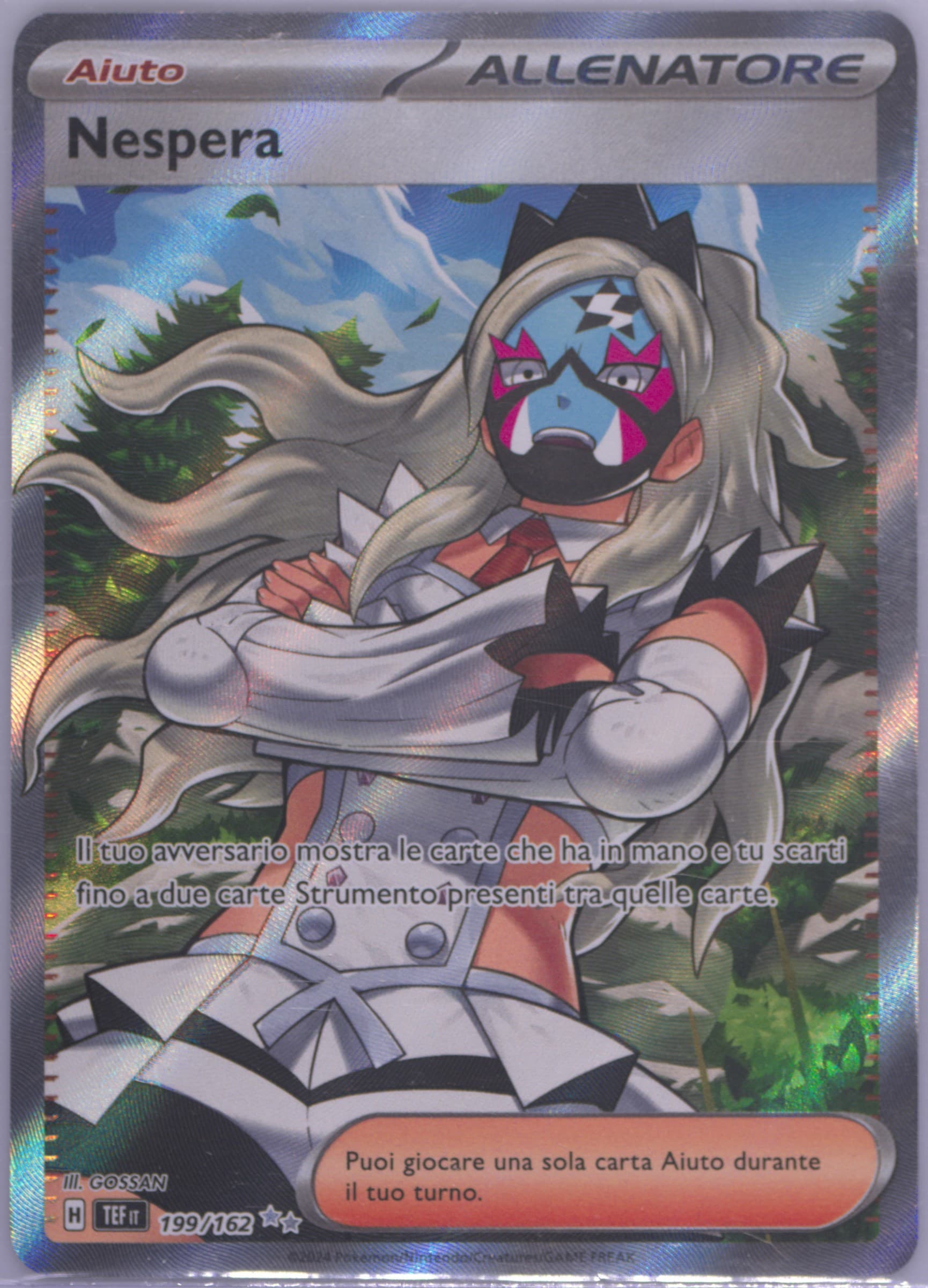 Eri Ultra Rare (199) 2024 Pokemon Italian Tef It-Temporal Forces