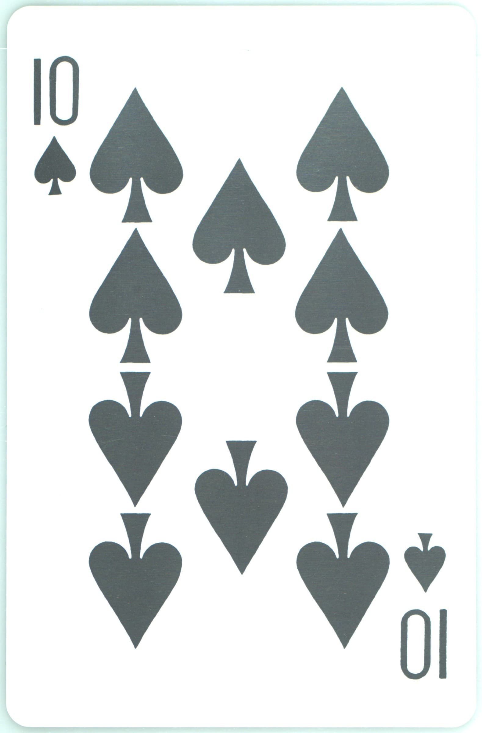 10 of Spades 2016 Pokemon Playing Cards Maiko Pikachu & Okuge Pikachu