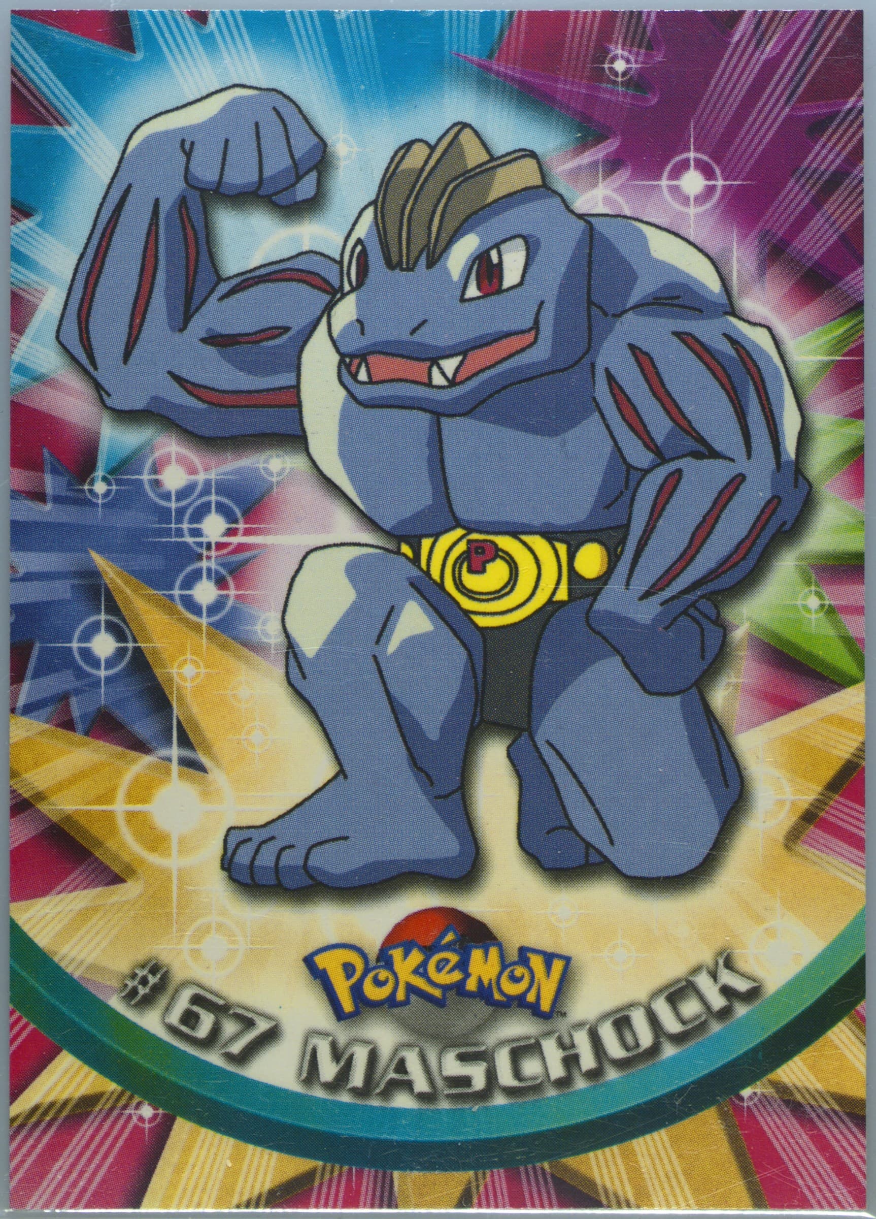 Maschock German (67) 1999 Topps Pokemon TV