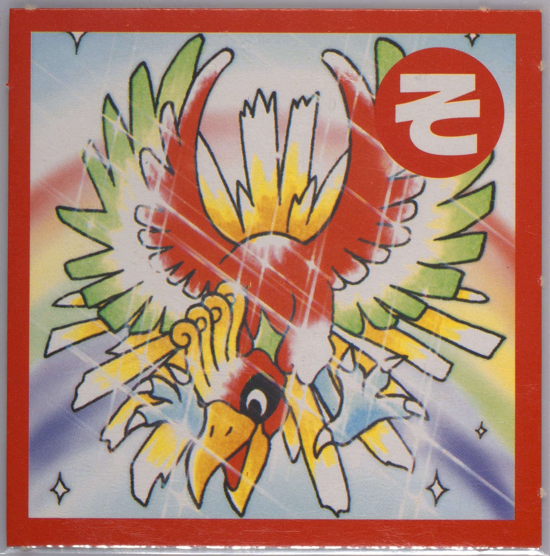 HO-Oh Perforated 2000 Pokemon Televi-Kun Karuta
