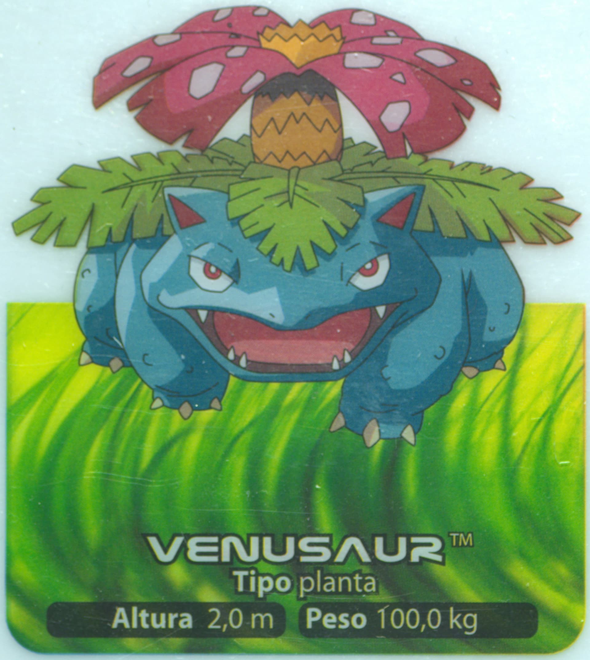 Venusaur Spanish (003) 2005 Pokemon Lamincards