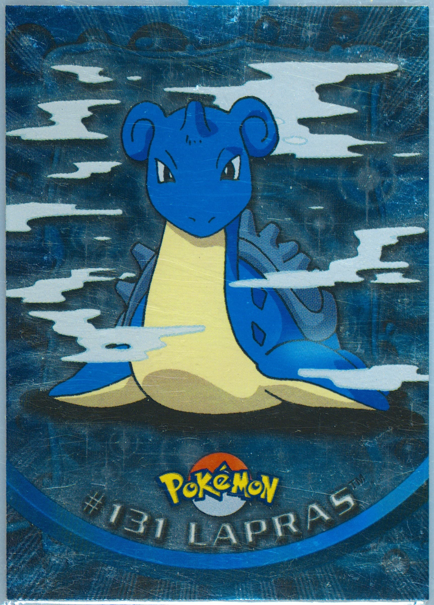 Lapras Foil-Italian (131) 2000 Topps Pokemon TV Animation Series 3