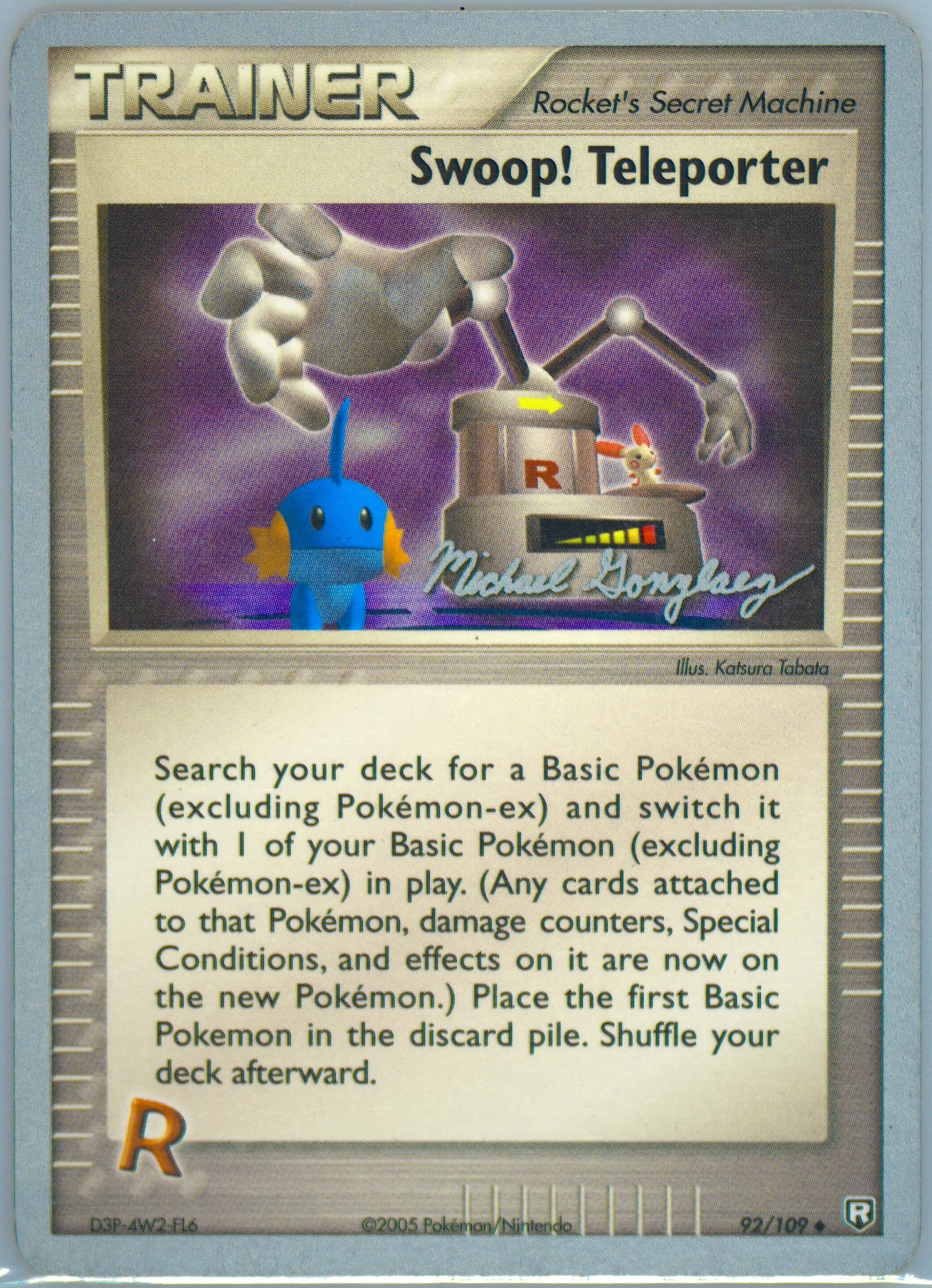 Swoop! Teleporter King of the West (92) 2005 Pokemon World Championships Promo