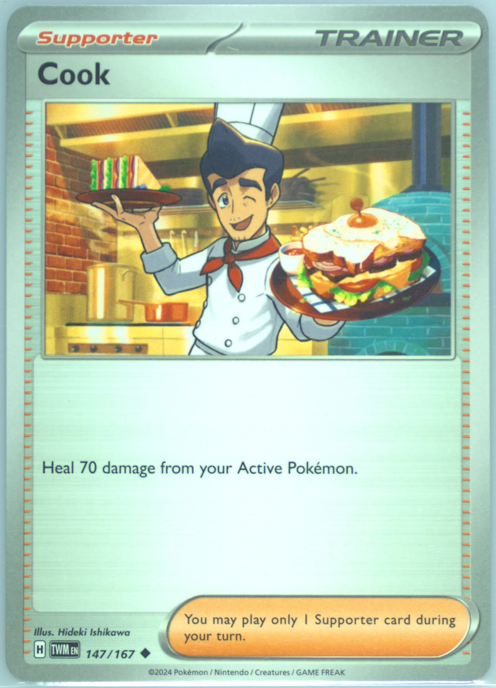 Cook (147) 2024 Pokemon Twm EN-Twilight Masquerade