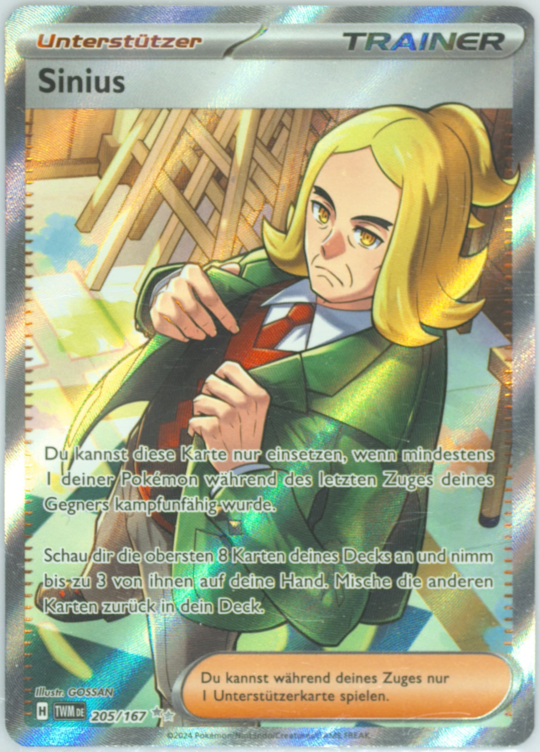 Hassel Ultra Rare (205) 2024 Pokemon German Twm de-Twilight Masquerade