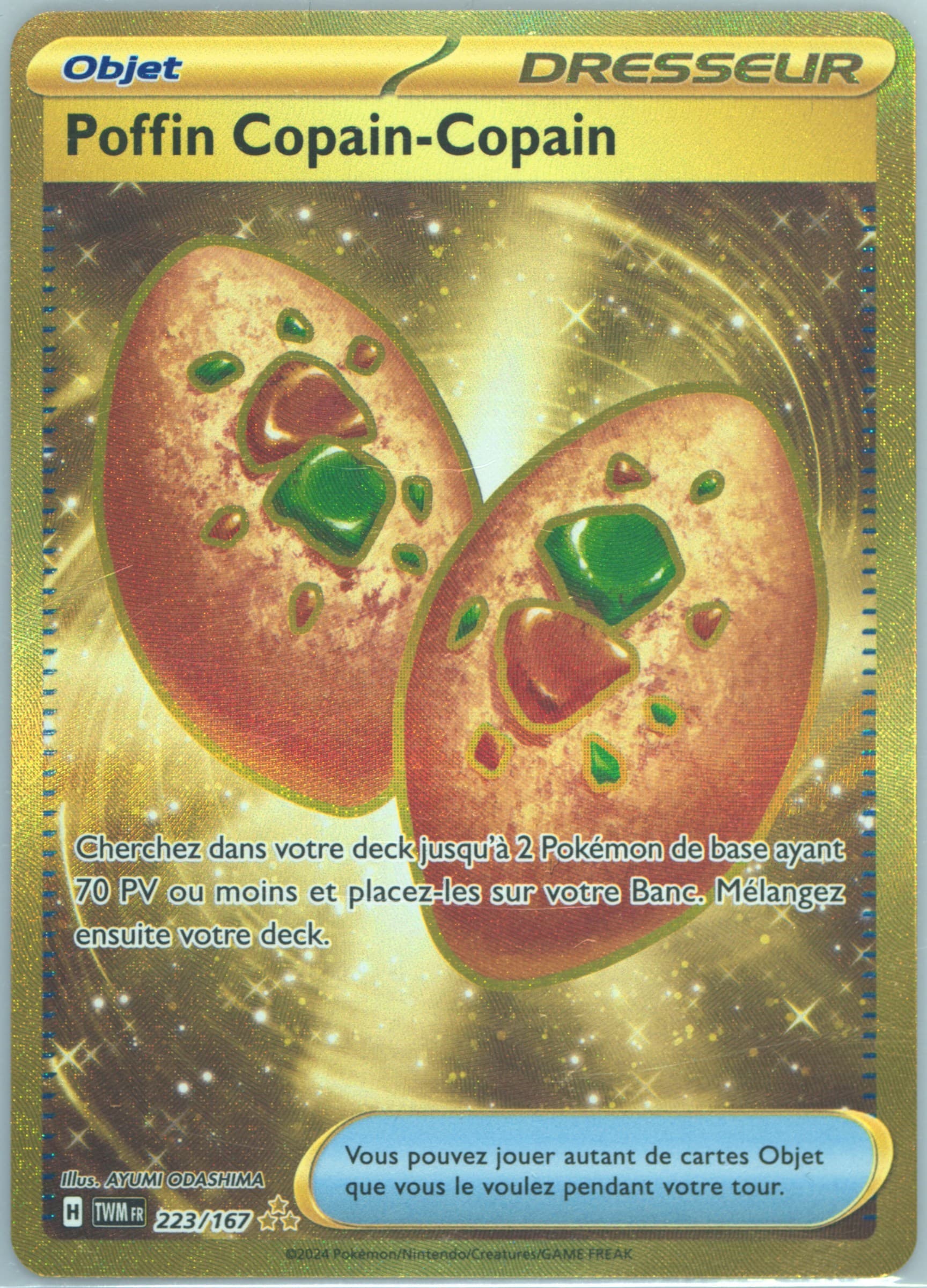 Buddy-Buddy Poffin Hyper Rare (223) 2024 Pokemon French Twm FR-Twilight Masquerade