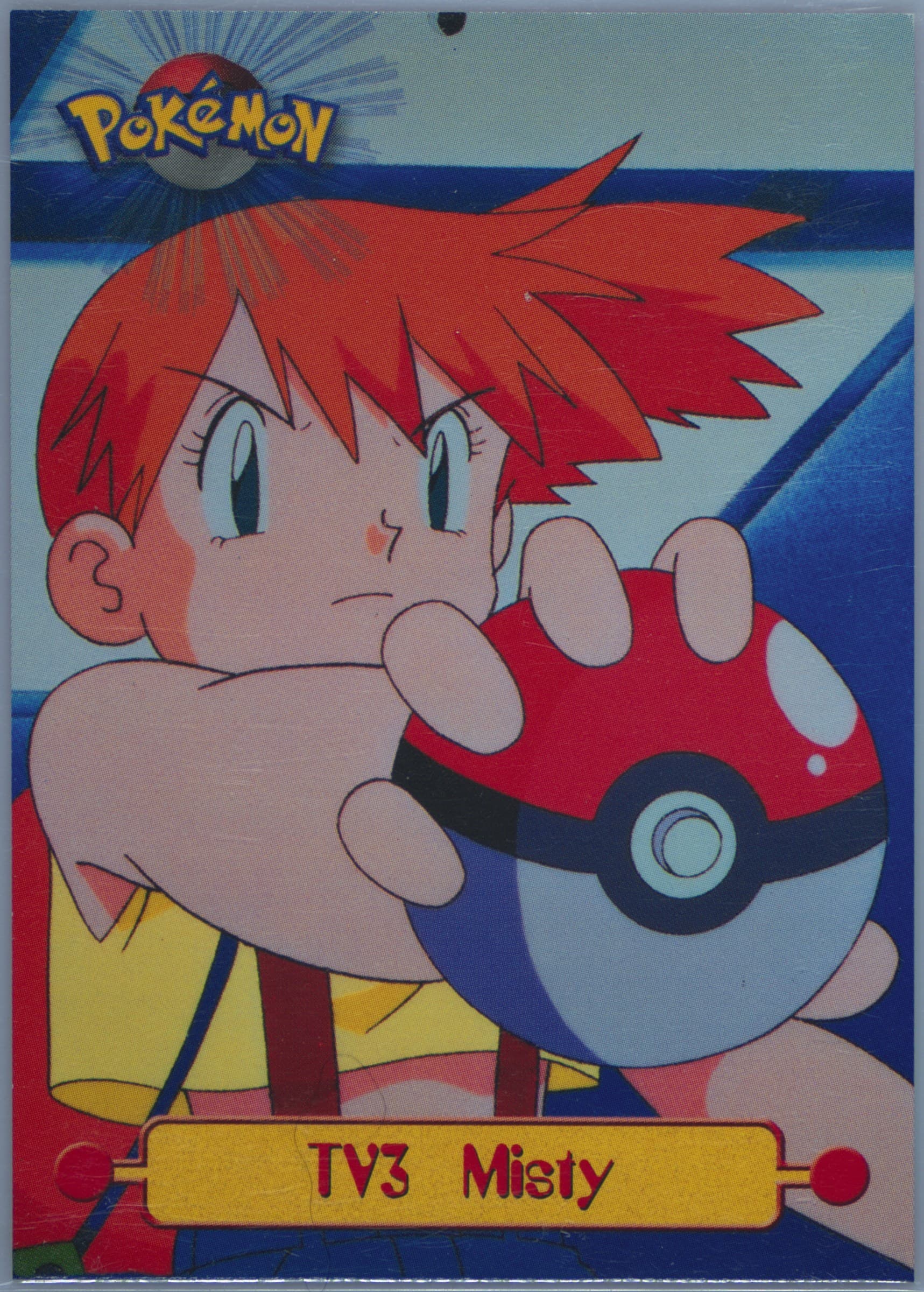 Misty Italian (TV3) 1999 Topps Pokemon Series 1 Character Cards
