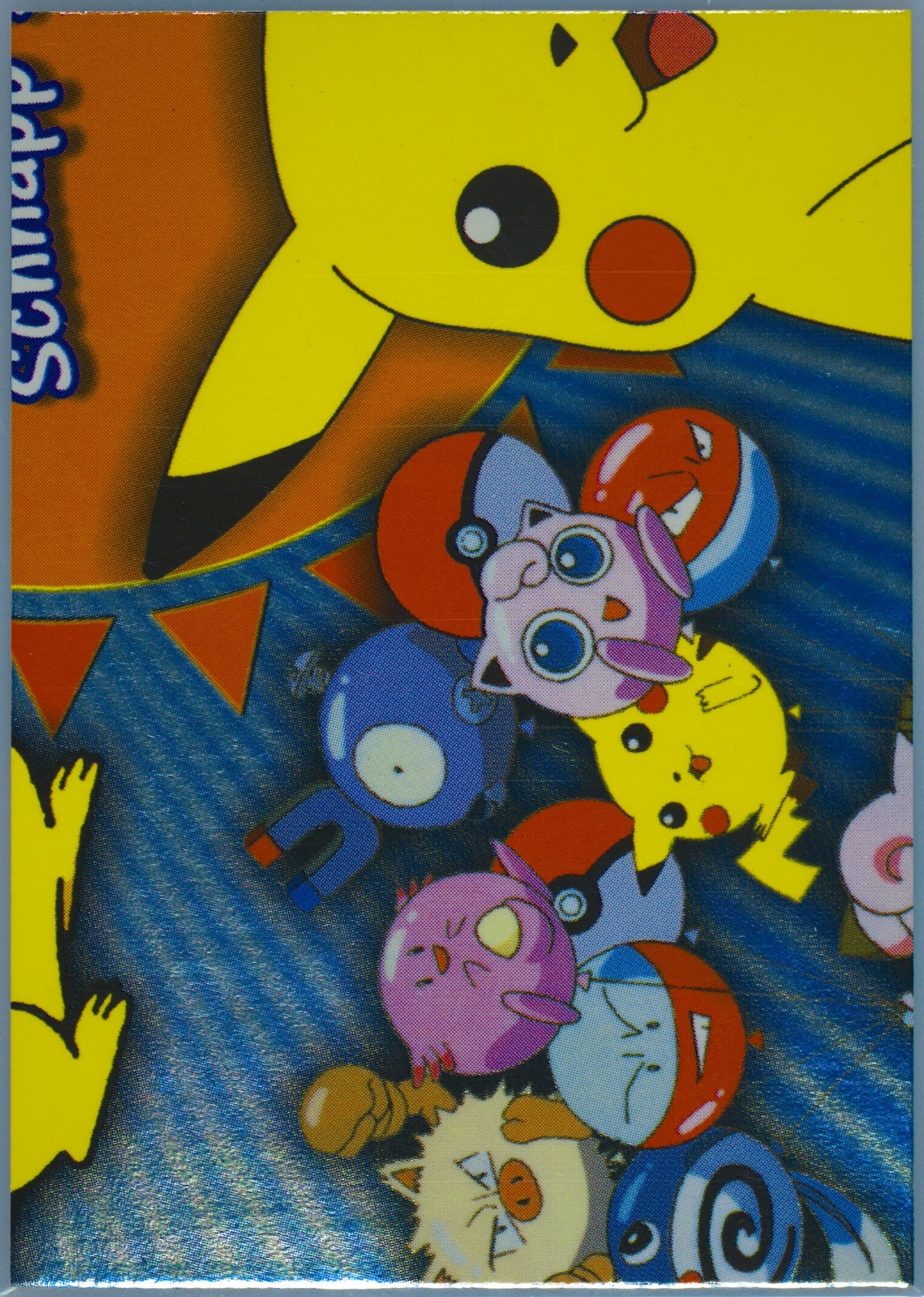 Puzzle Card 3 Foil-German (P03) 2001 Topps Pokemon Johto Series 3 Puzzle Cards