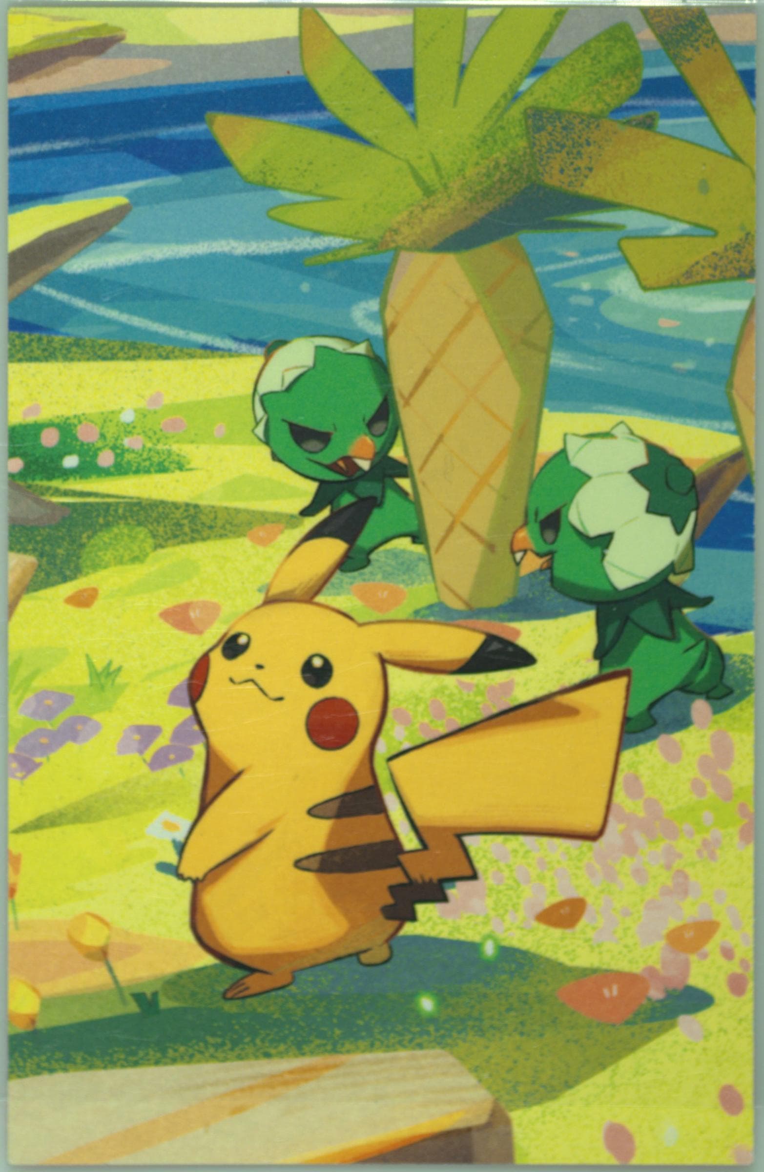 Pikachu Art Card 2023 Pokemon Paldea Friends Mini Tins