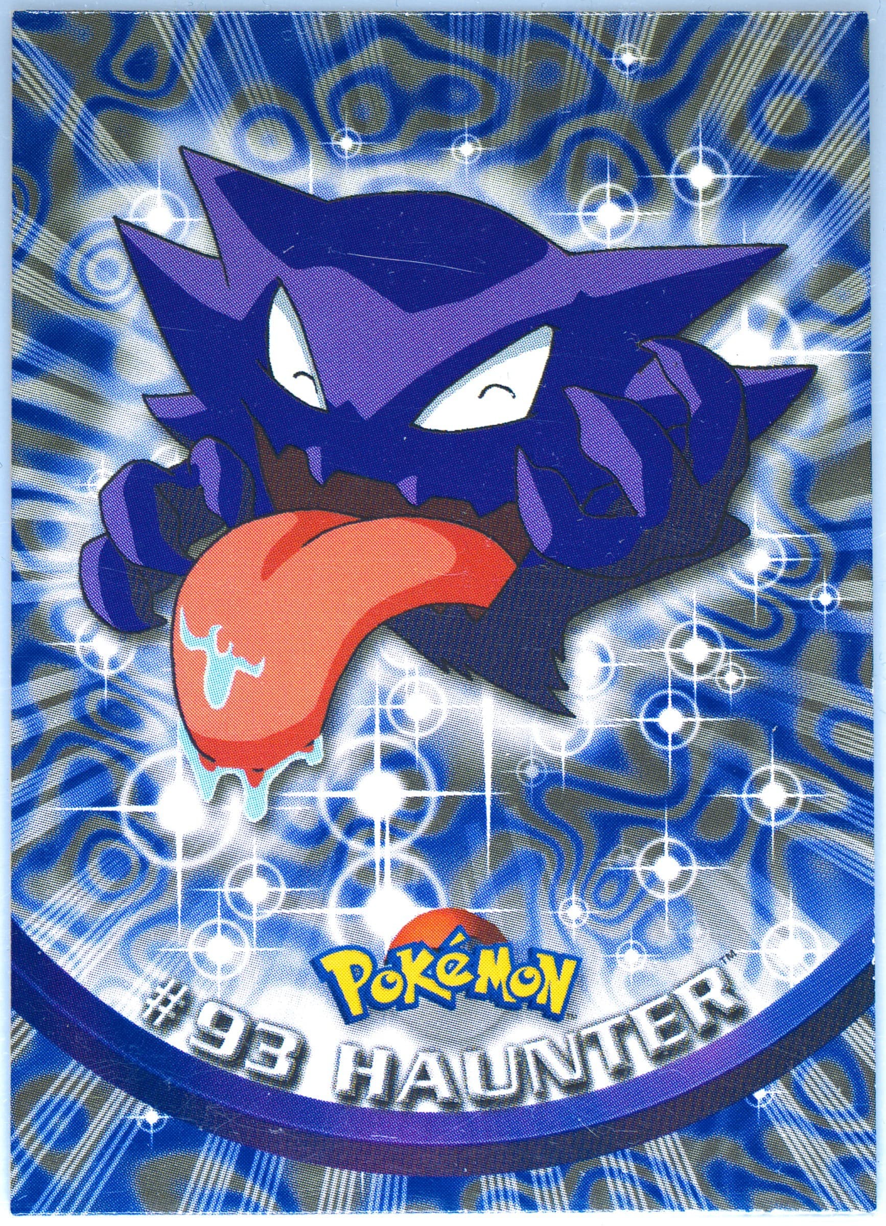Haunter Italian (93) 2000 Topps Pokemon TV Animation Series 2