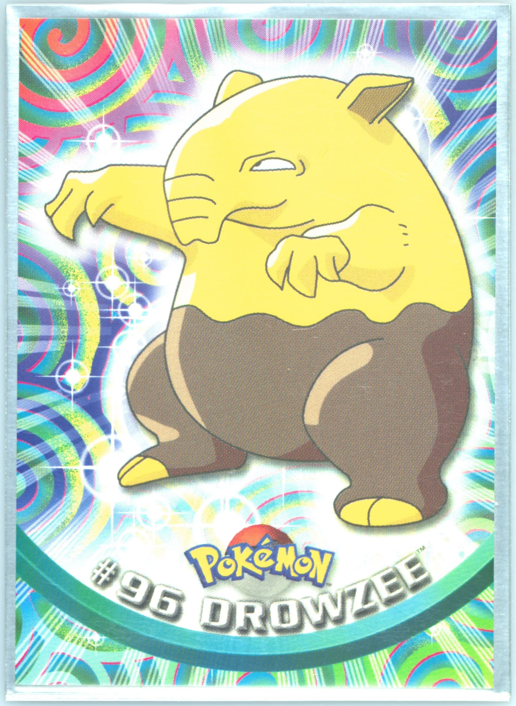 Drowzee Italian (96) 2000 Topps Pokemon TV Animation Series 2