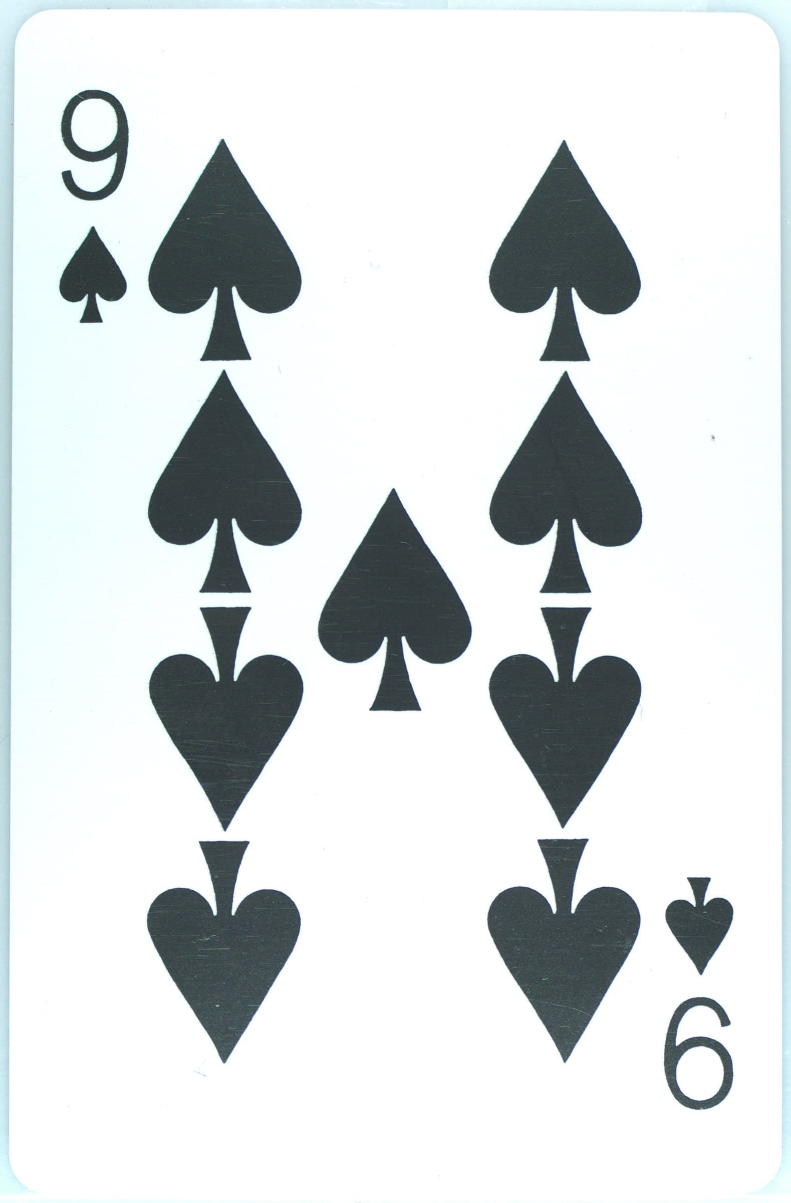 9 of Spades 2015 Pokemon Playing Cards Pretend Magikarp & Gyarados Pikachu