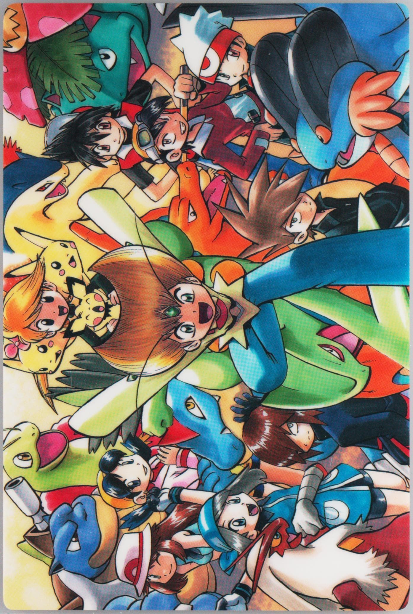 Pokedex Holders Volume 27 2007 Shogakukan Pokemon Adventures Art Board