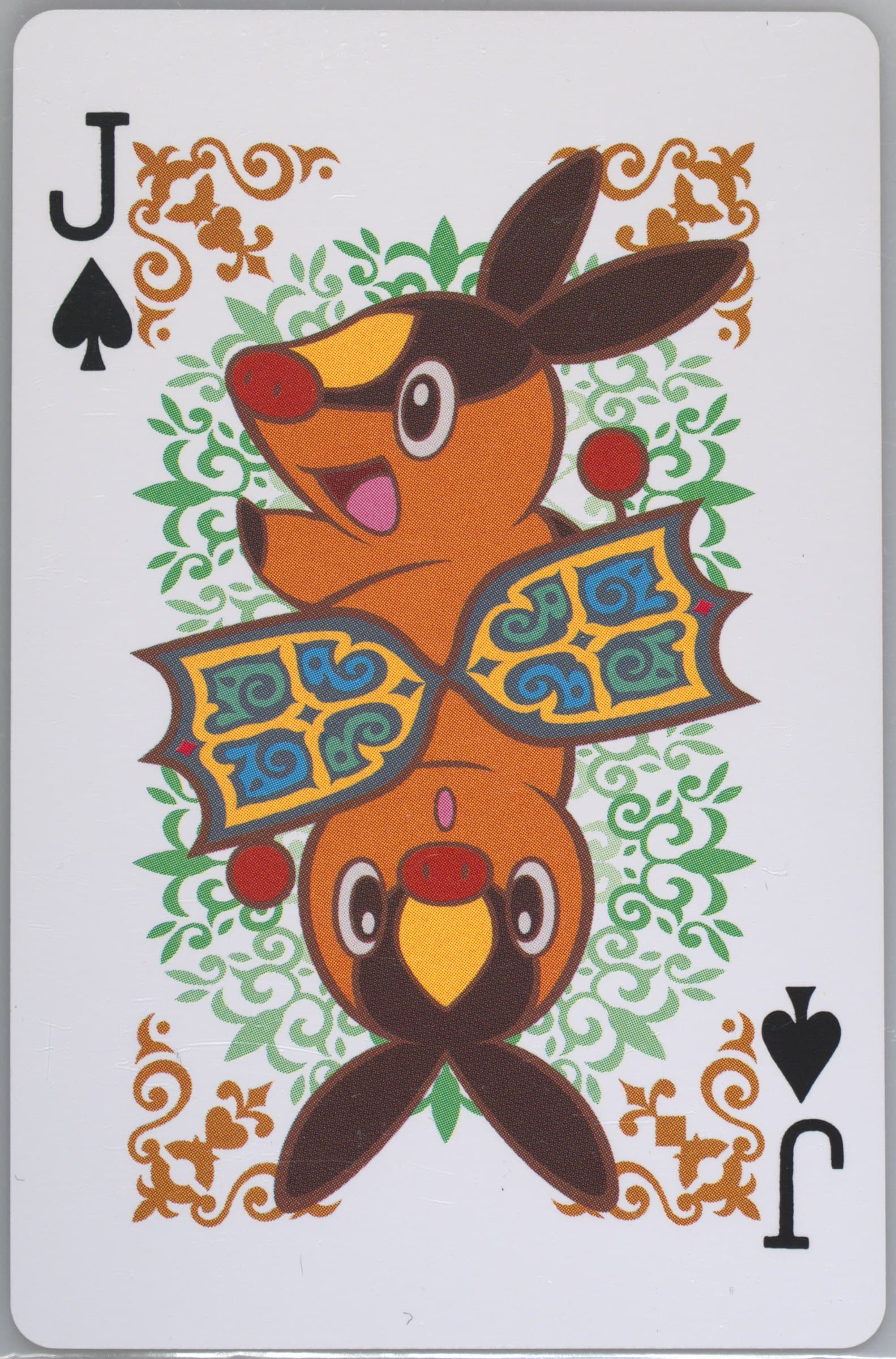 Jack of Spades Tepig 2011 Pokemon Center Osaka Reopening Playing Cards