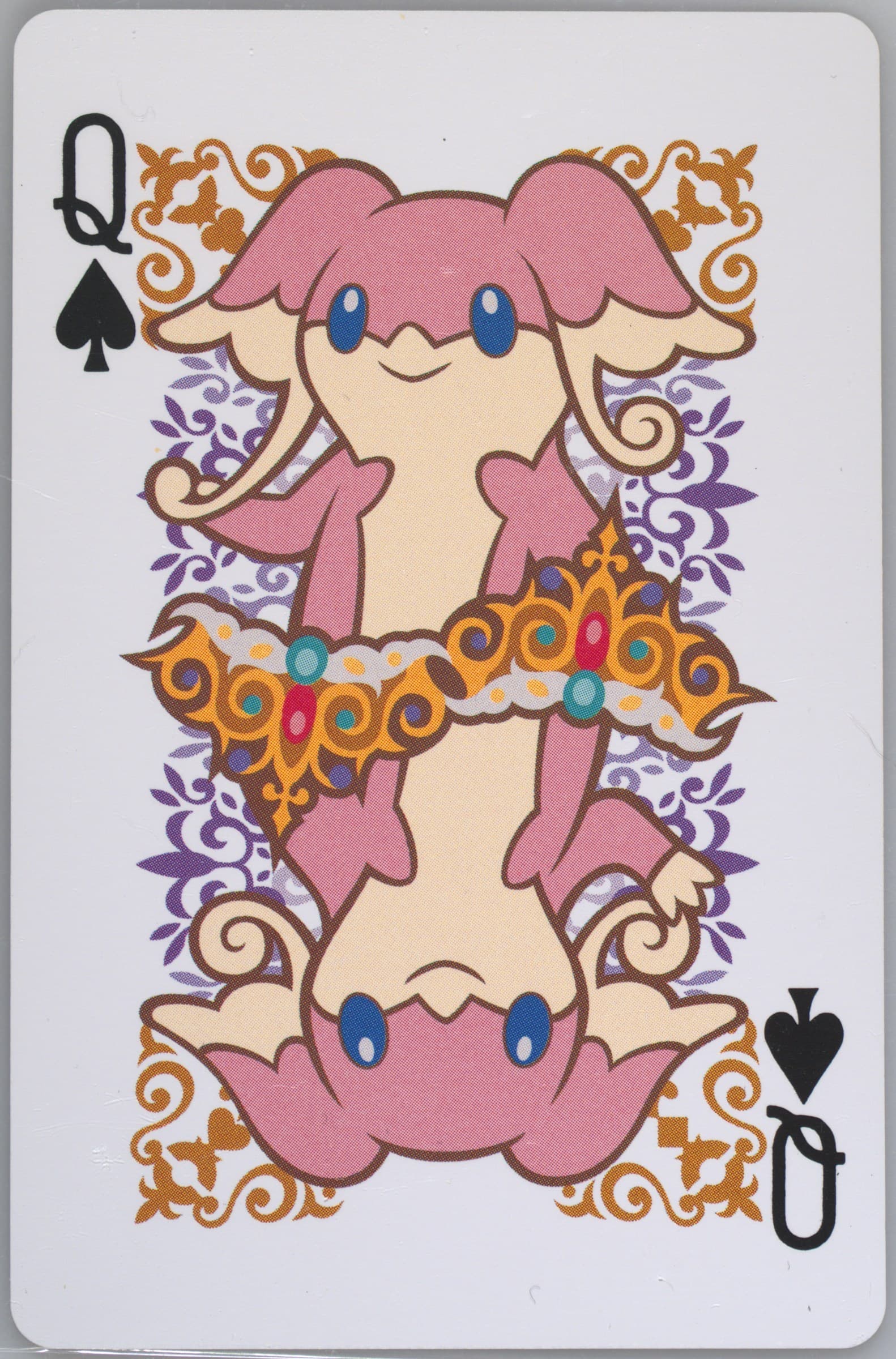 Queen of Spades Audino 2011 Pokemon Center Osaka Reopening Playing Cards