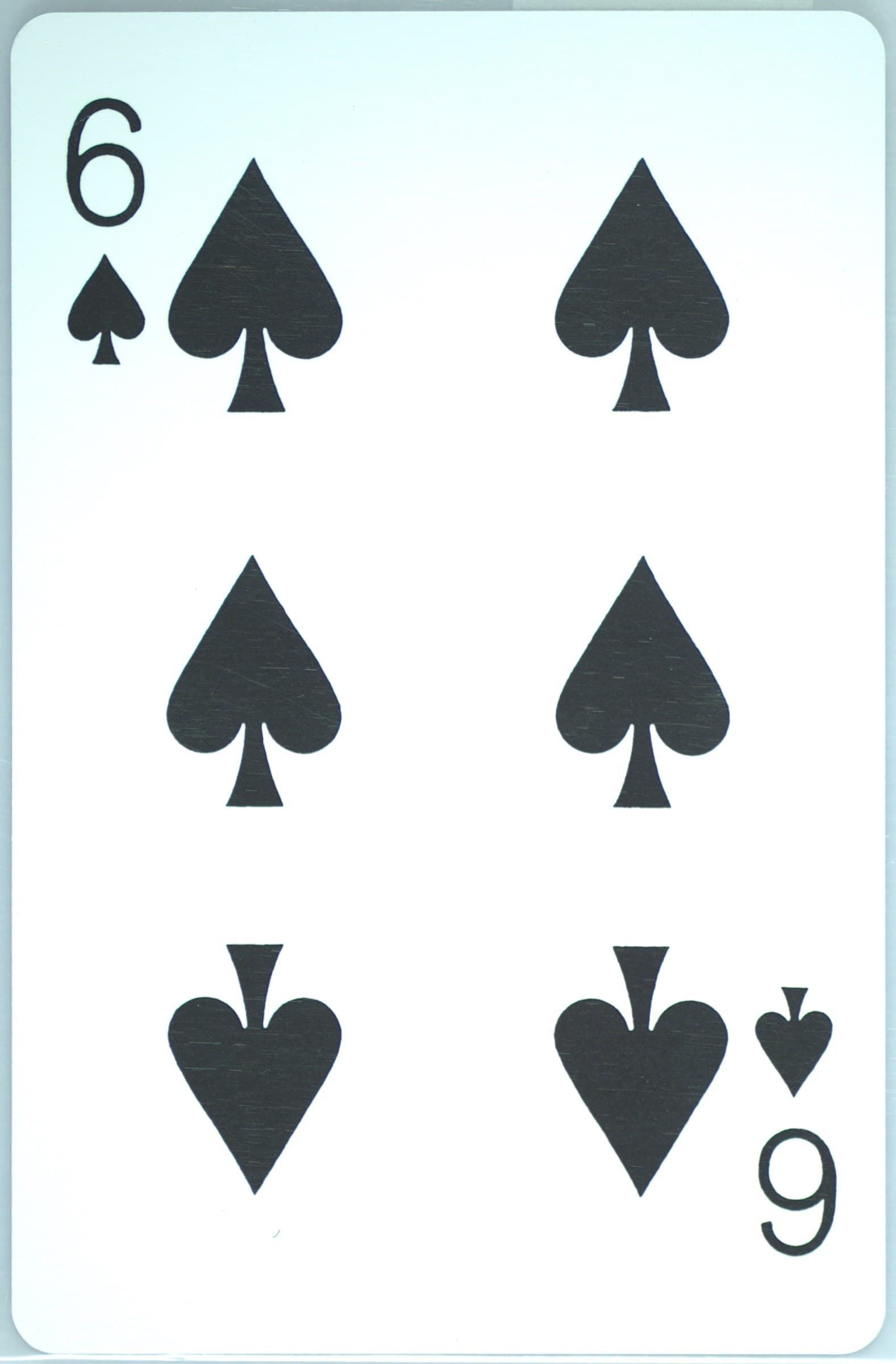 6 of Spades 2013 Pokemon Center Nagoya Playing Cards