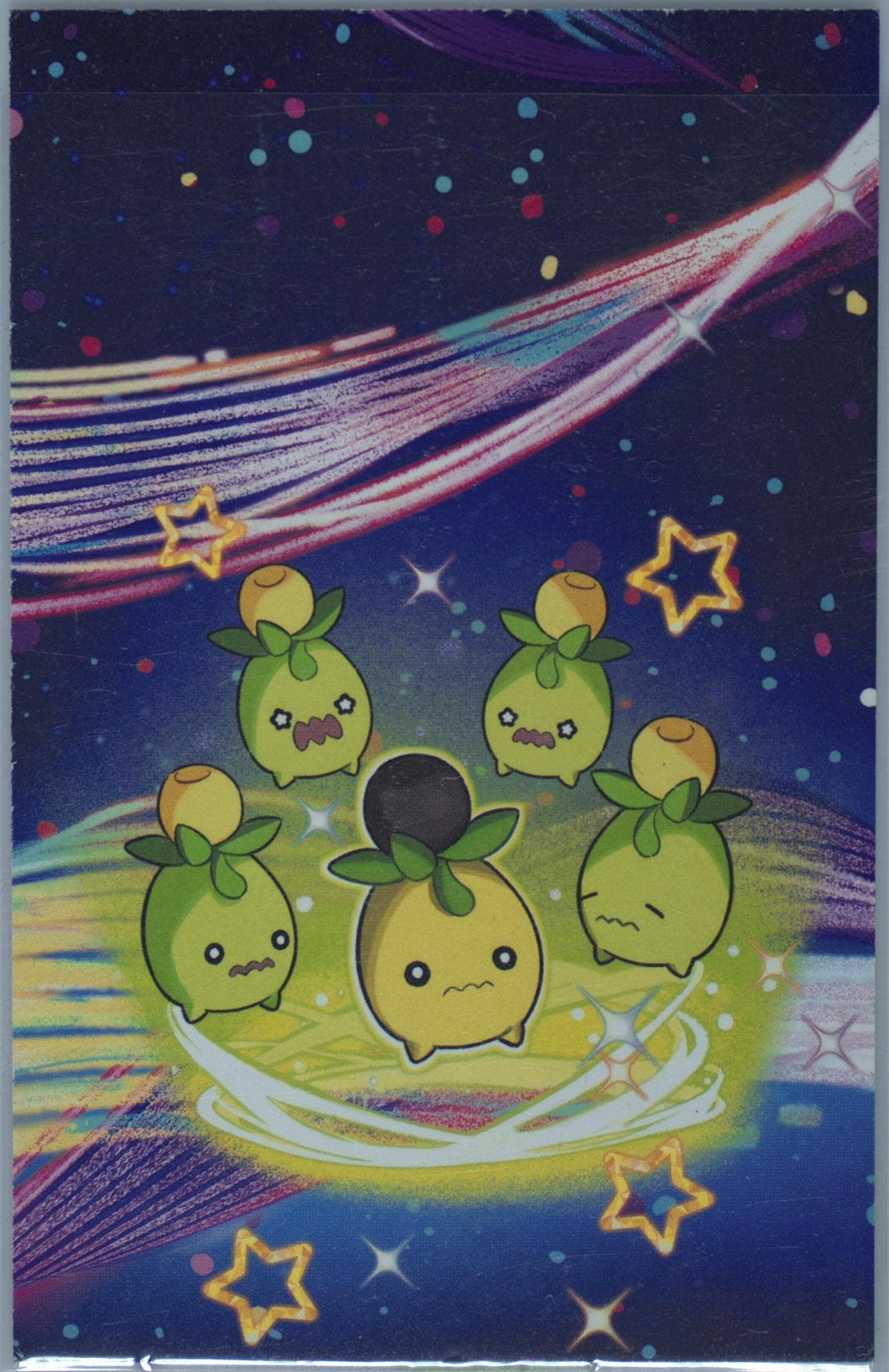 Smoliv Art Card 2024 Pokemon Scarlet & Violet Paldean Fates Mini Tin