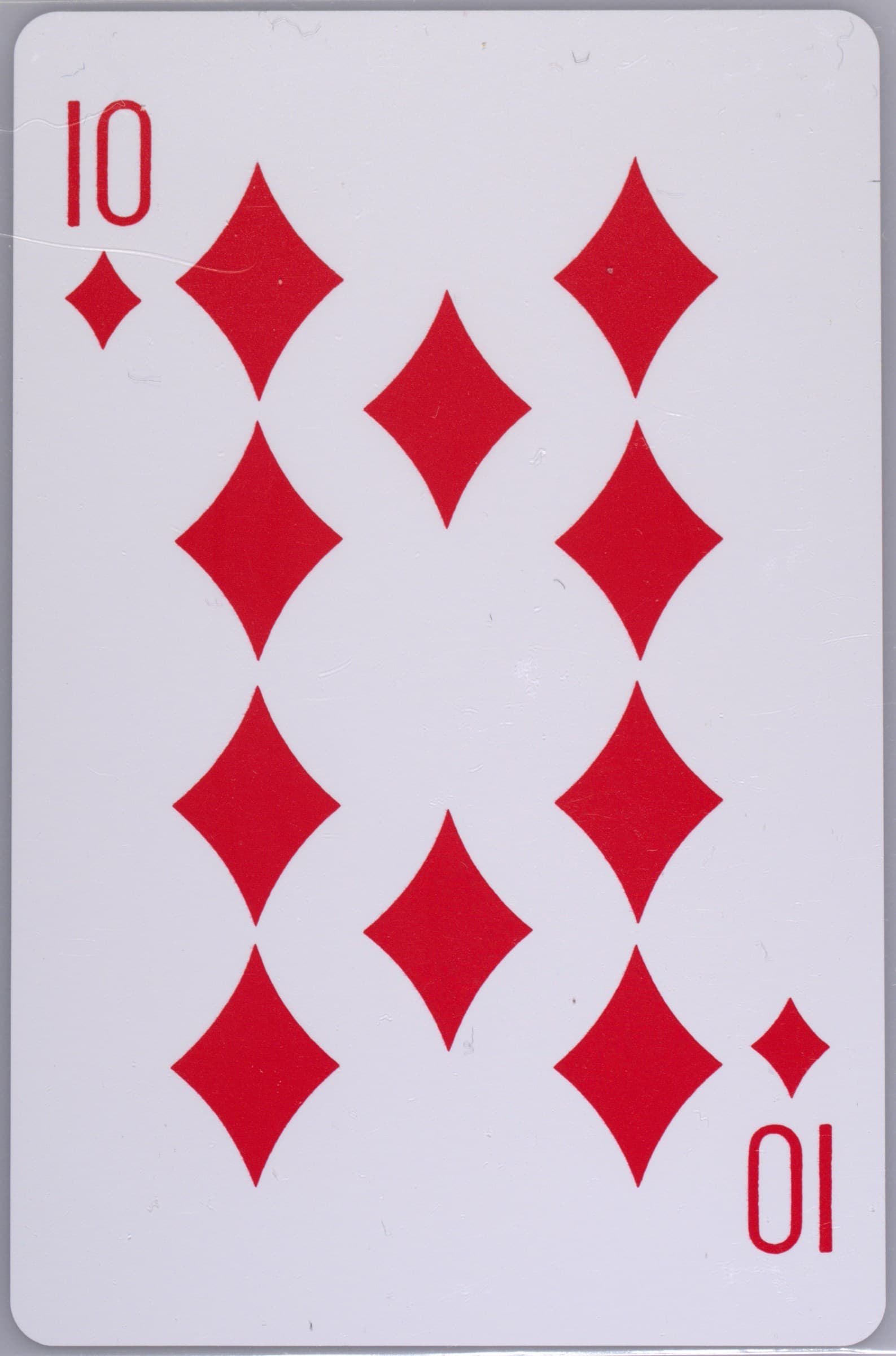 10 of Diamonds 2013 Pokemon Center Tokyo Bay Playing Cards