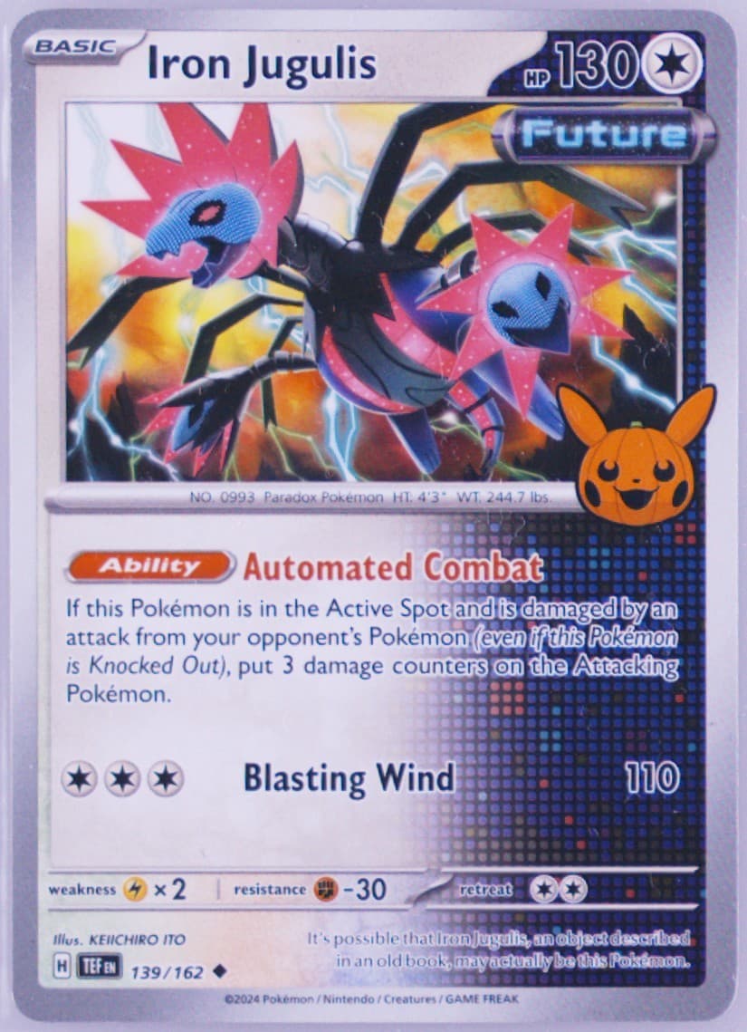 Iron Jugulis (139) 2024 Pokemon Trick or Trade