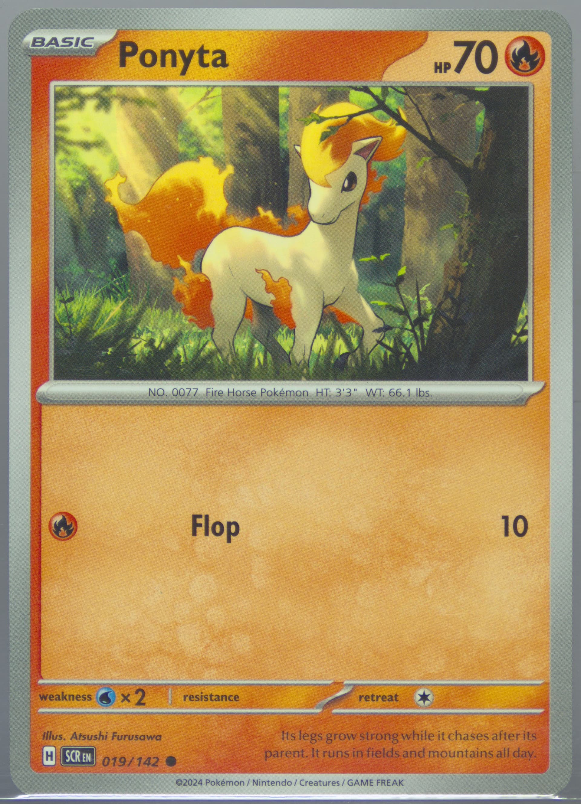 Ponyta (019) 2024 Pokemon Scr EN-Stellar Crown