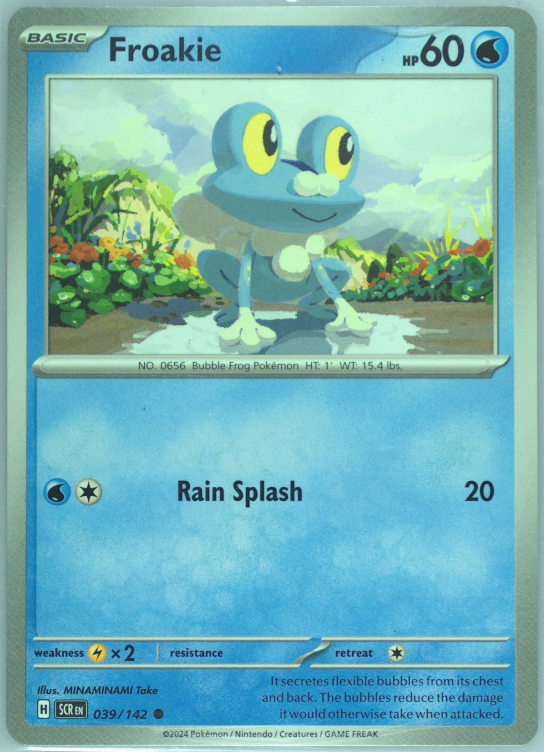 Froakie (039) 2024 Pokemon Scr EN-Stellar Crown