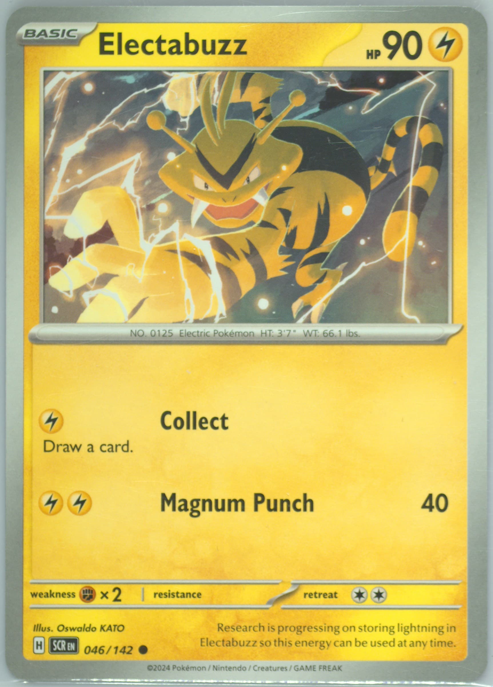 Electabuzz (046) 2024 Pokemon Scr EN-Stellar Crown