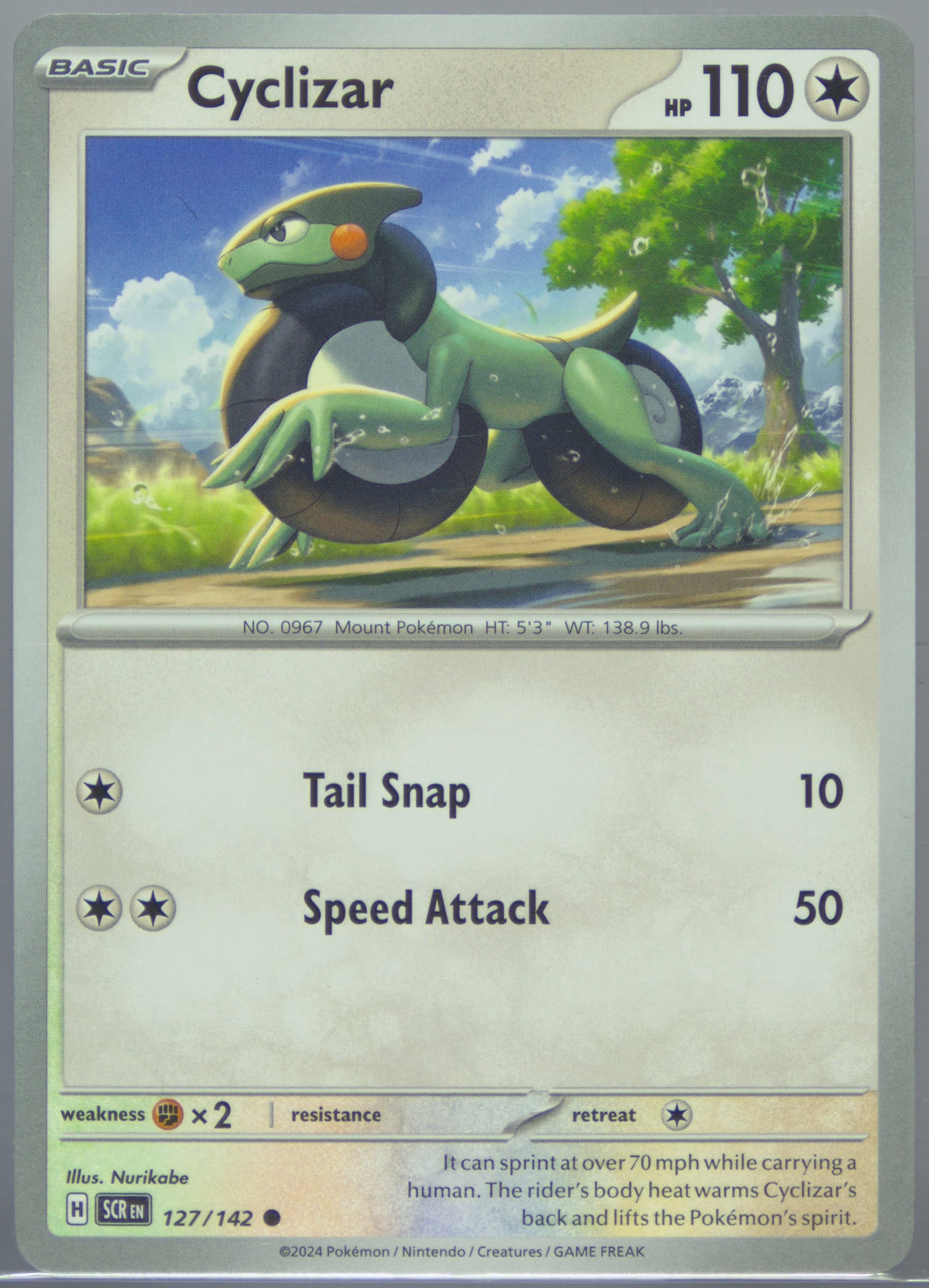 Cyclizar (127) 2024 Pokemon Scr EN-Stellar Crown