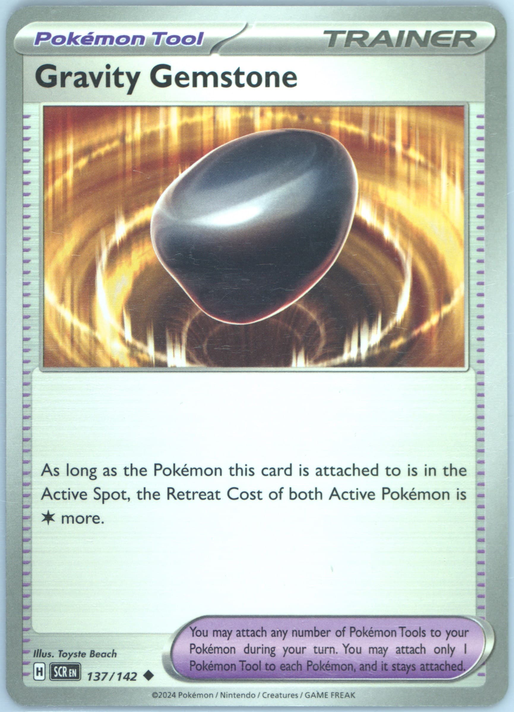 Gravity Gemstone (137) 2024 Pokemon Scr EN-Stellar Crown