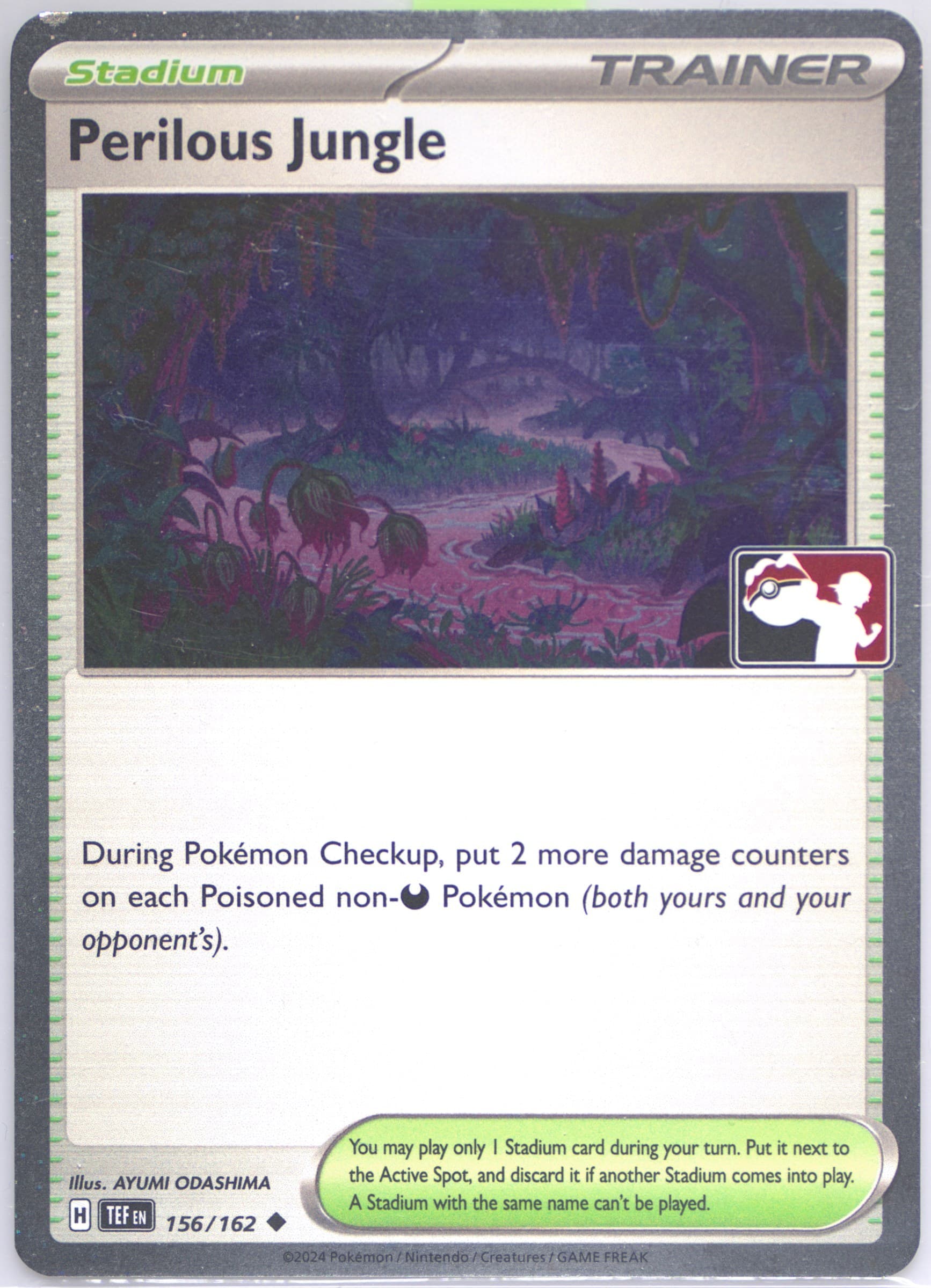 Perilous Jungle (156) 2024 Pokemon Play! Pokemon Prize Pack: Series 5