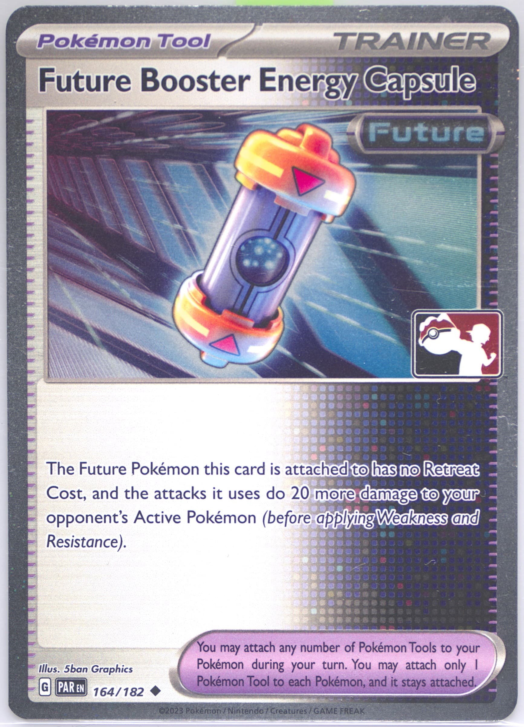 Future Booster Energy Capsule Holo (164) 2024 Pokemon Play! Pokemon Prize Pack: Series 5