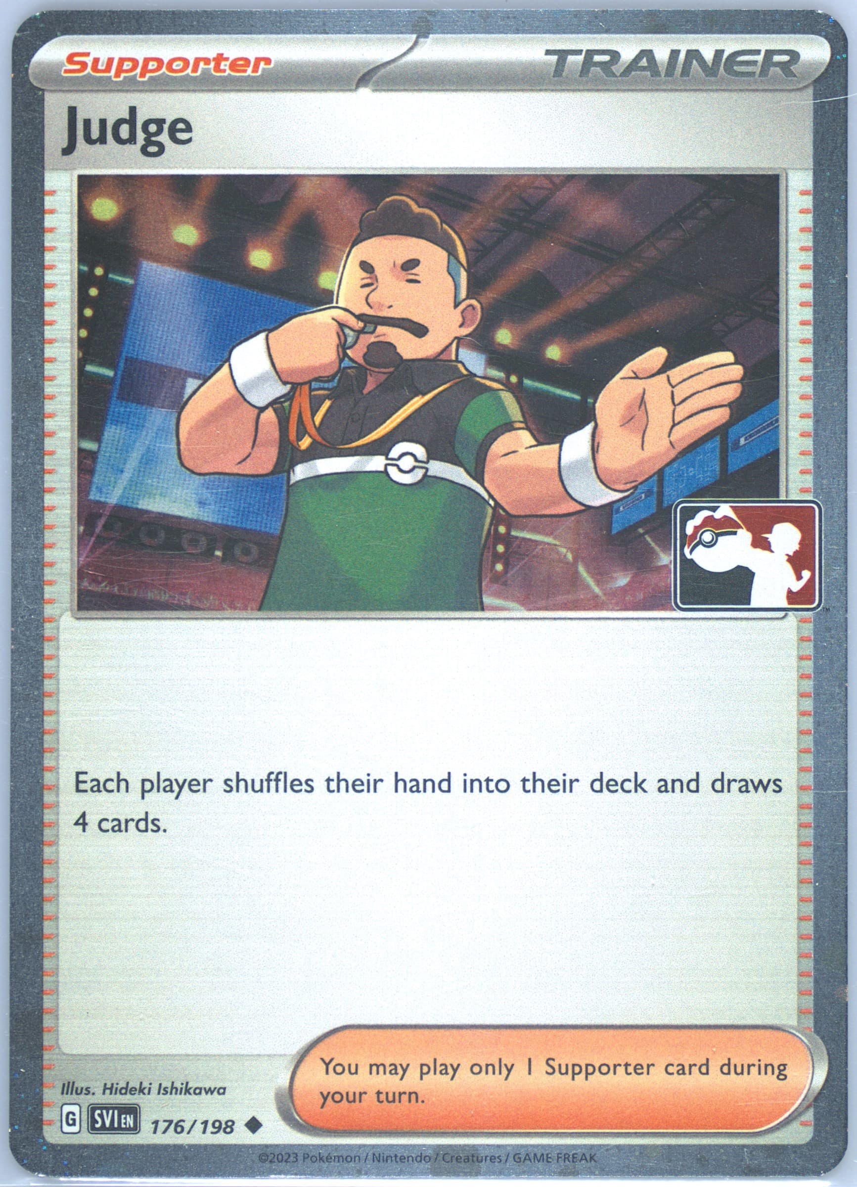 Judge (176) 2024 Pokemon Play! Pokemon Prize Pack