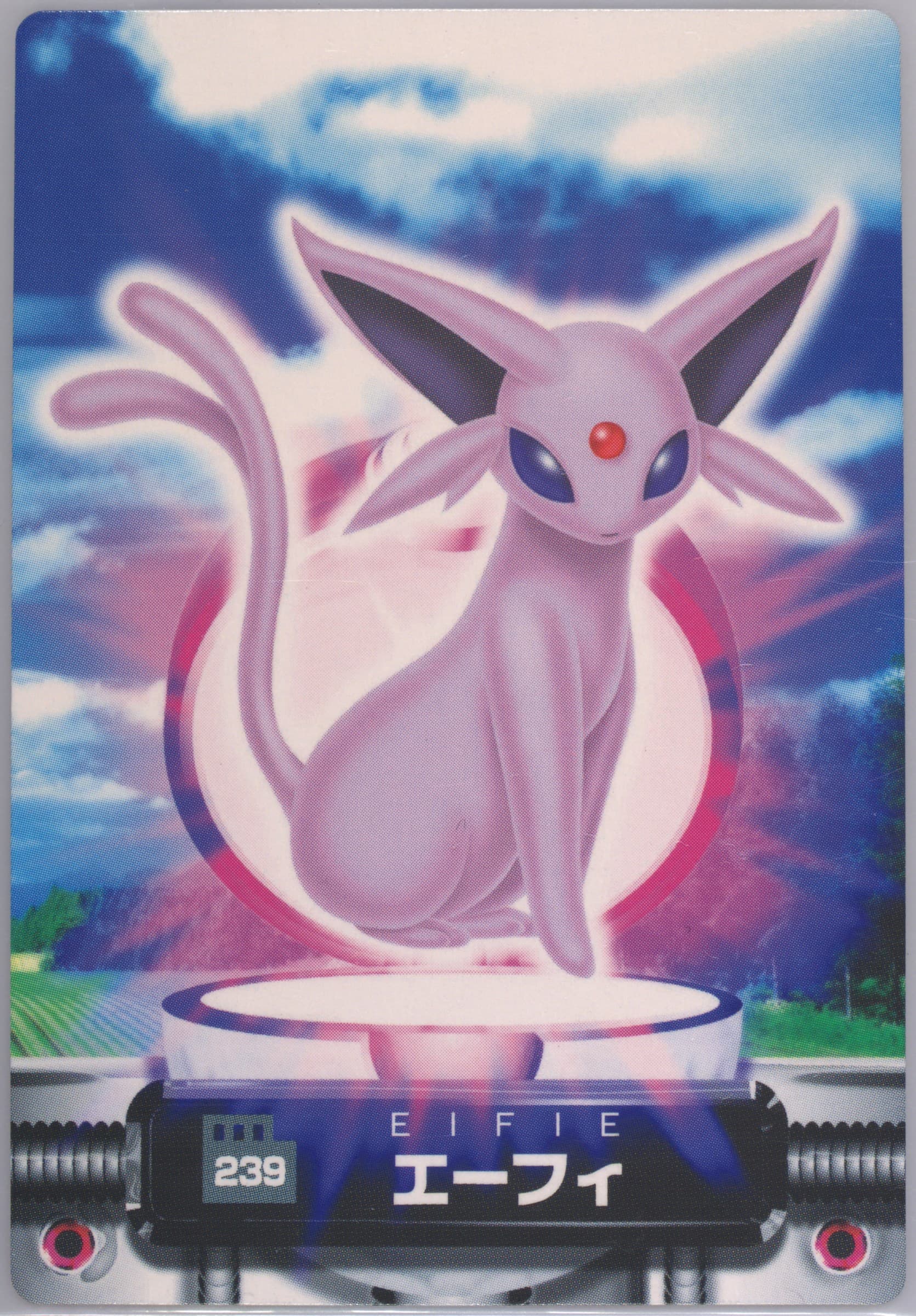 Espeon (239) 2005 Carddass Pokemon Advanced Generation Zukan Card