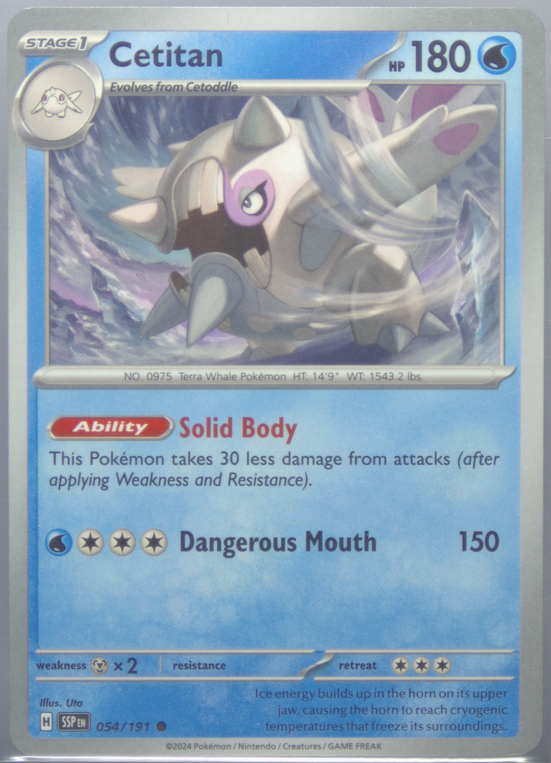 Cetitan (054) 2024 Pokemon Ssp EN-Surging Sparks